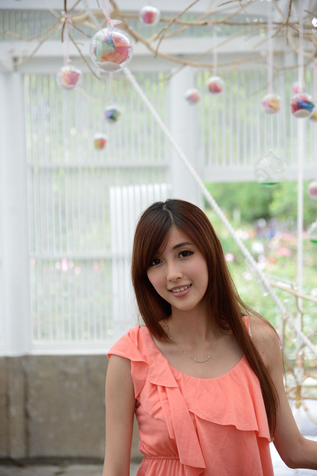 Kila晶晶/廖挺伶《粉色连衣裙外拍》-图30