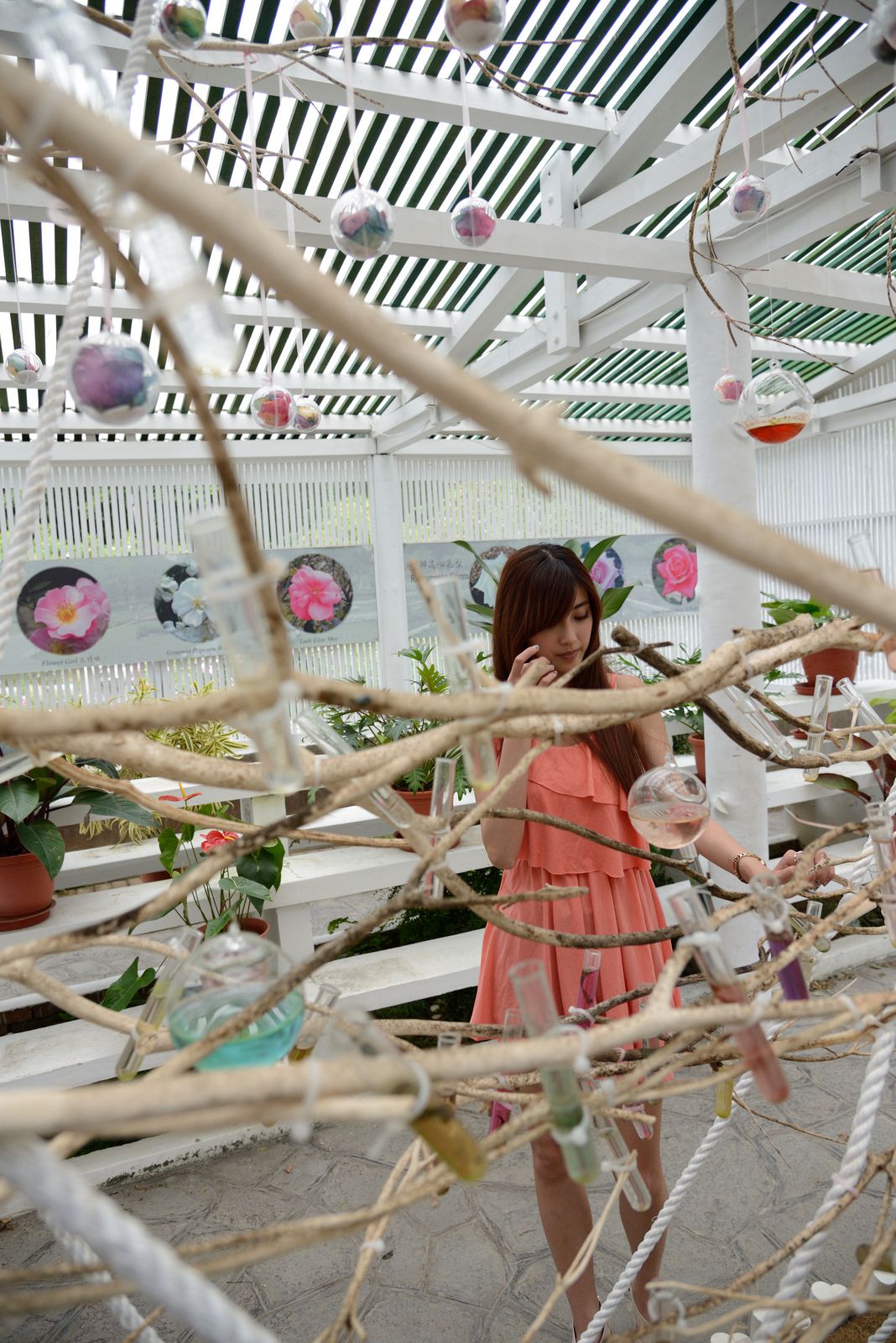 Kila晶晶/廖挺伶《粉色连衣裙外拍》-图33