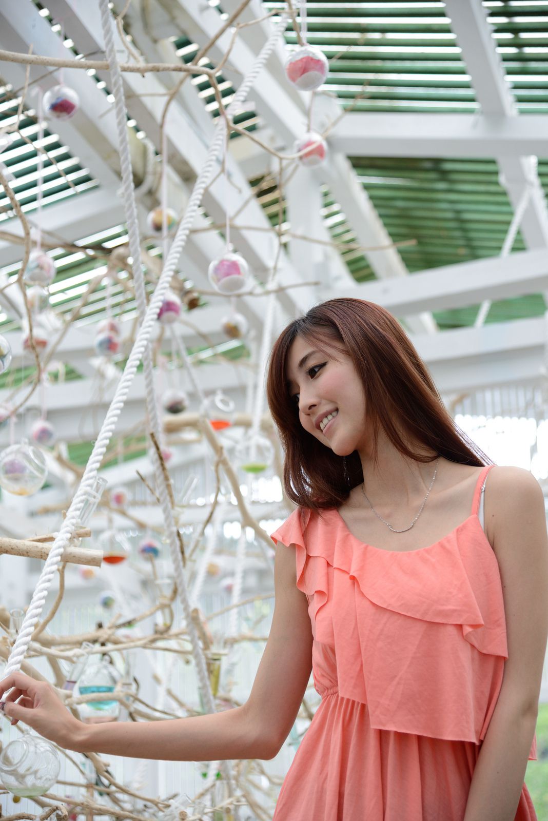 Kila晶晶/廖挺伶《粉色连衣裙外拍》-图87