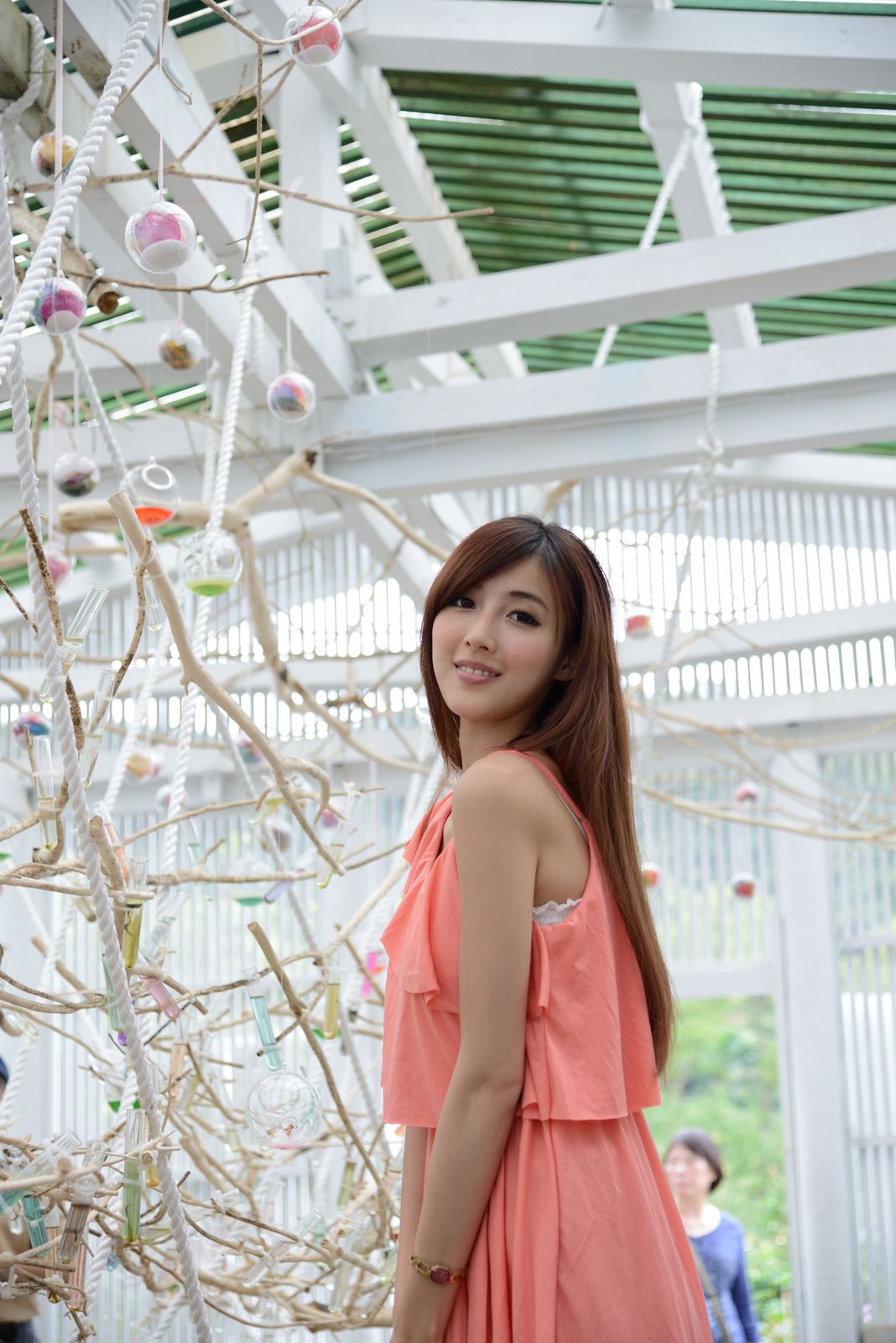 Kila晶晶/廖挺伶《粉色连衣裙外拍》-图88