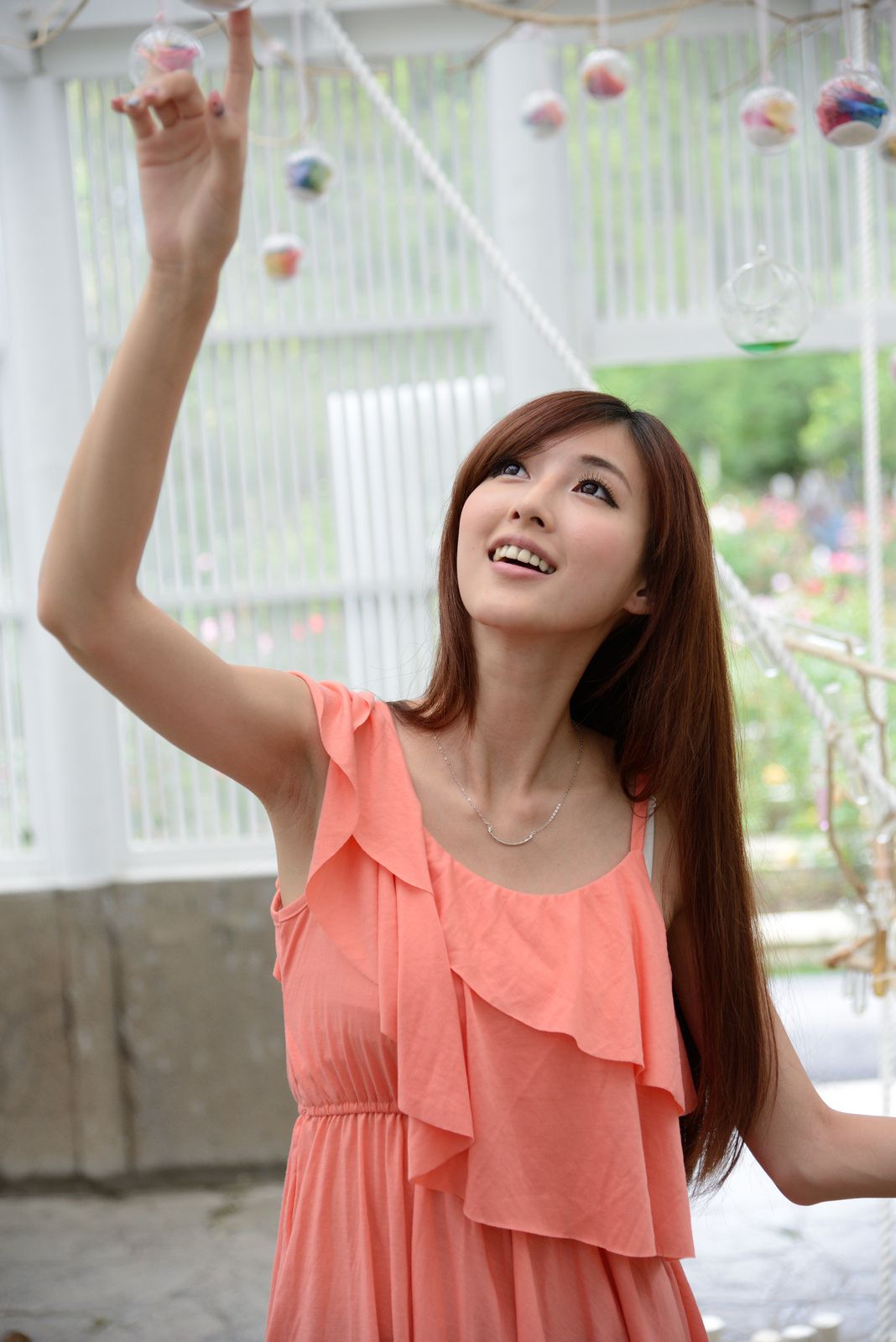 Kila晶晶/廖挺伶《粉色连衣裙外拍》-图91