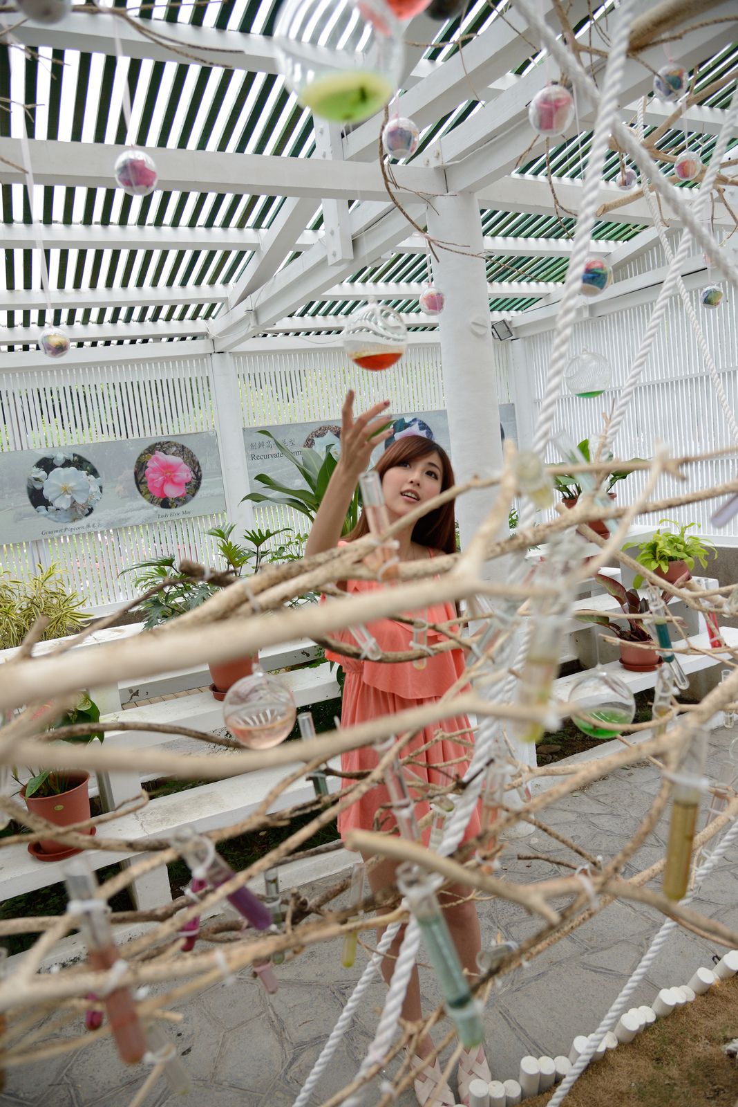 Kila晶晶/廖挺伶《粉色连衣裙外拍》-图93