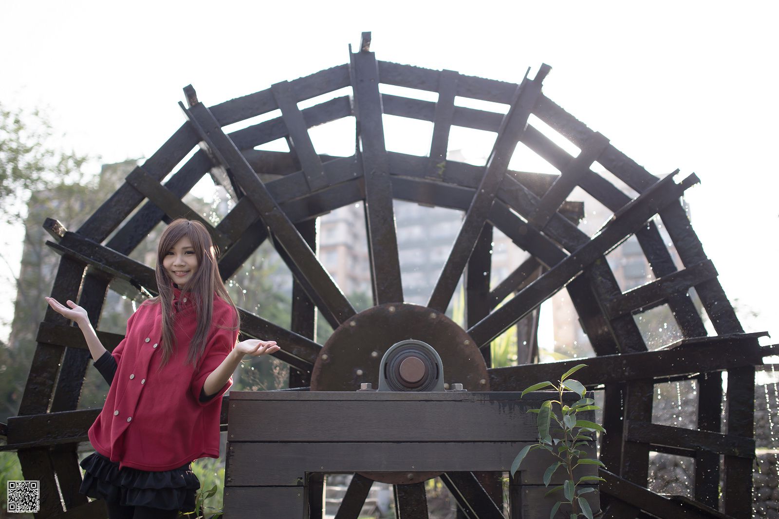 台湾正妹張雅筑Chu《客家文化園區外拍》-图35