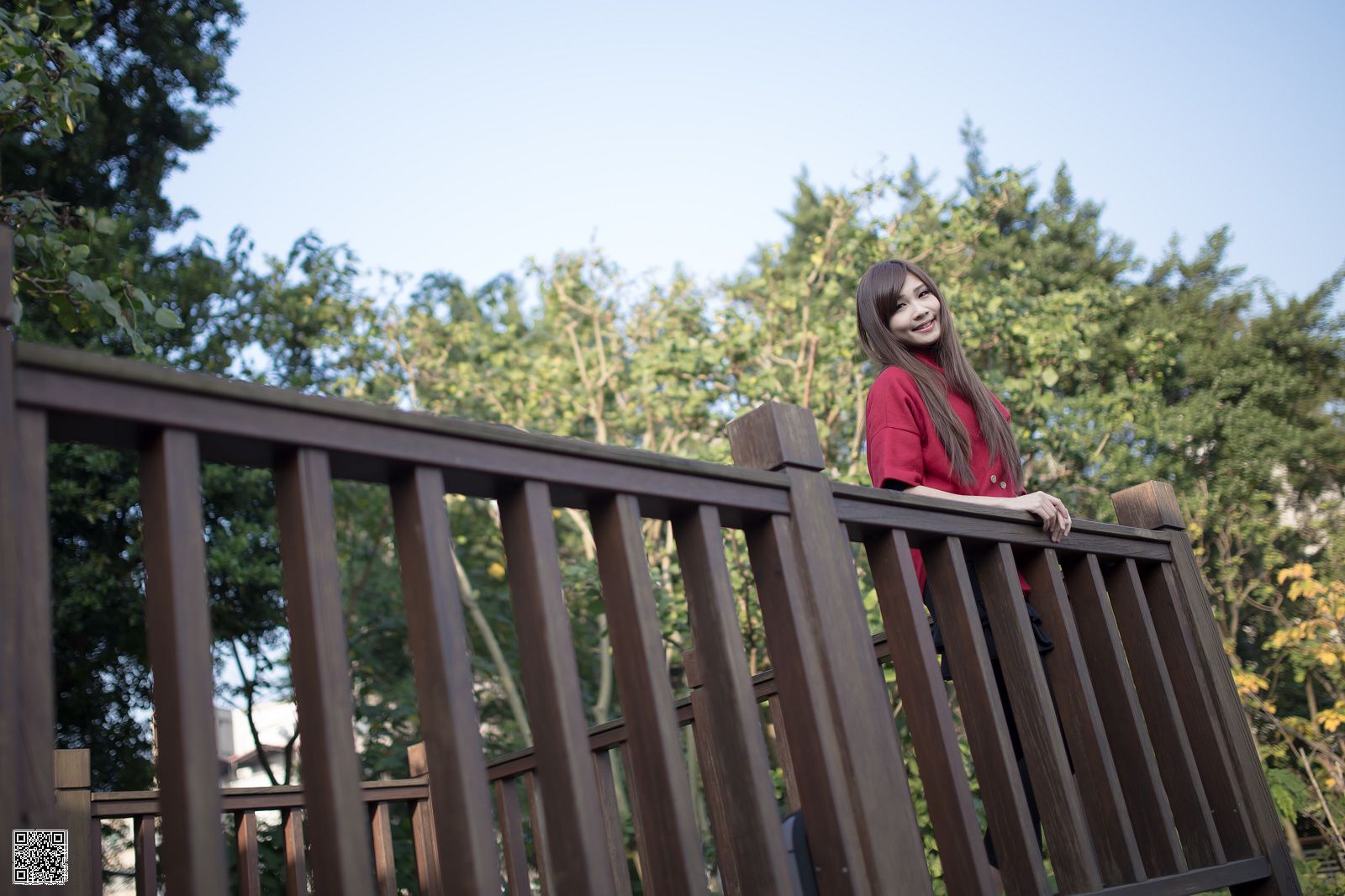 台湾正妹張雅筑Chu《客家文化園區外拍》-图43