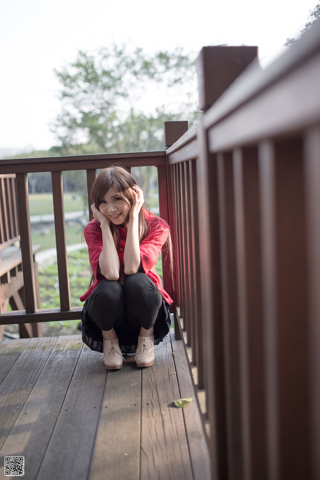 台湾正妹張雅筑Chu《客家文化園區外拍》-图46