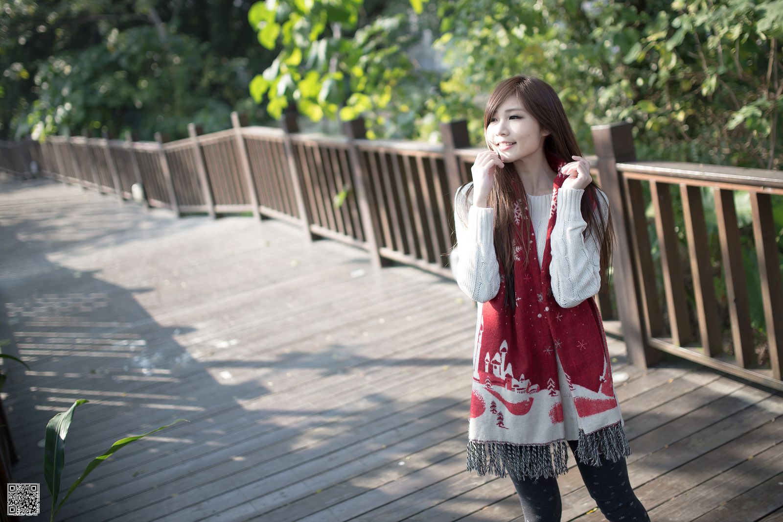 台湾正妹張雅筑Chu《客家文化園區外拍》-图5