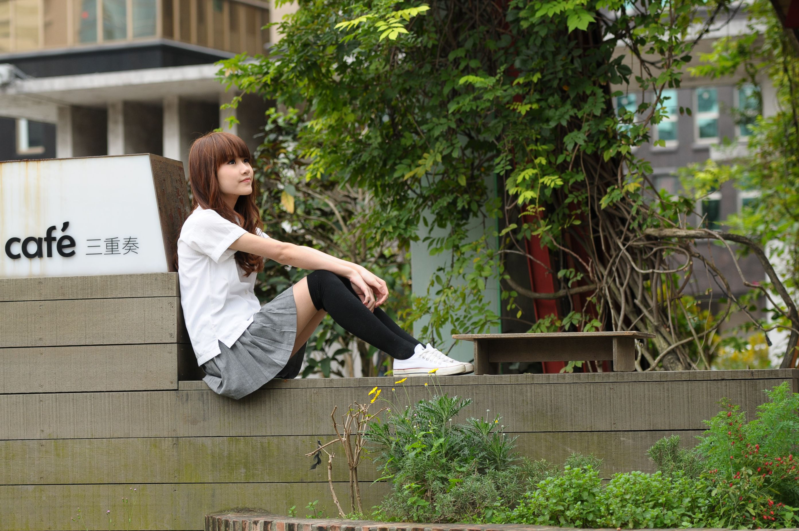 台湾正妹Aries《清新甜美校服少女》-图17