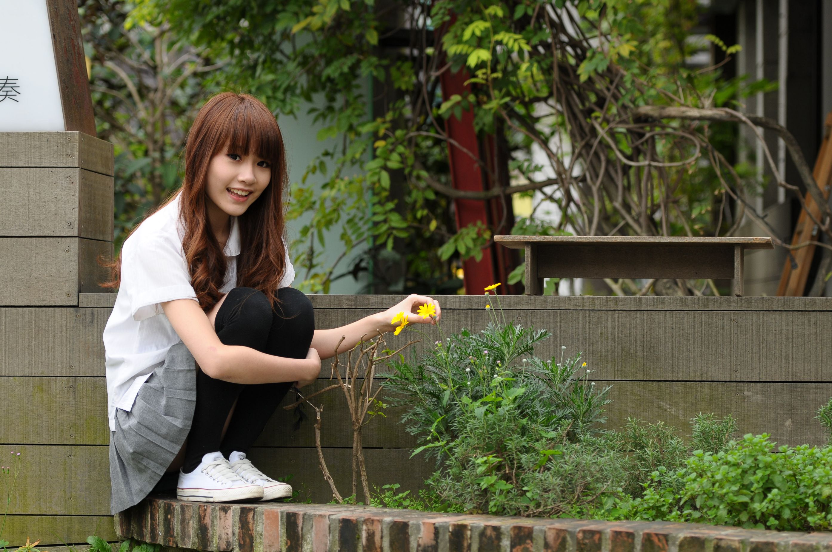 台湾正妹Aries《清新甜美校服少女》-图19