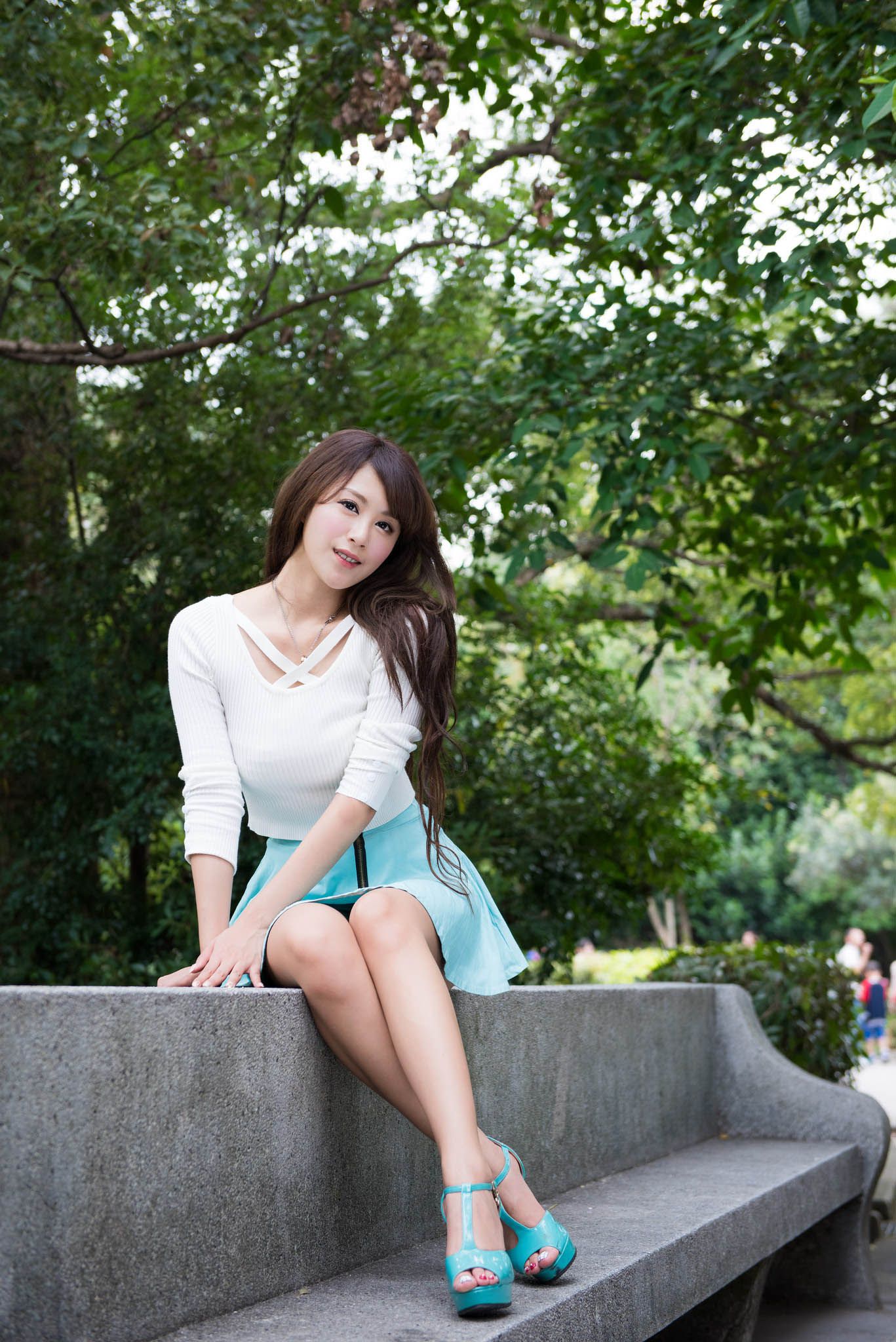 台湾女神夏晴/腿模MISO《秋之风》-图24