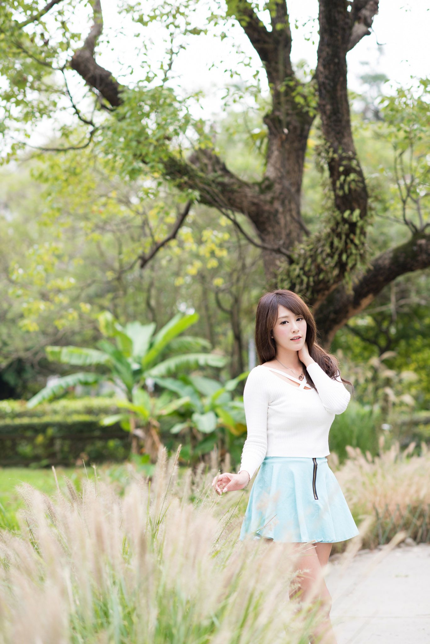 台湾女神夏晴/腿模MISO《秋之风》-图30