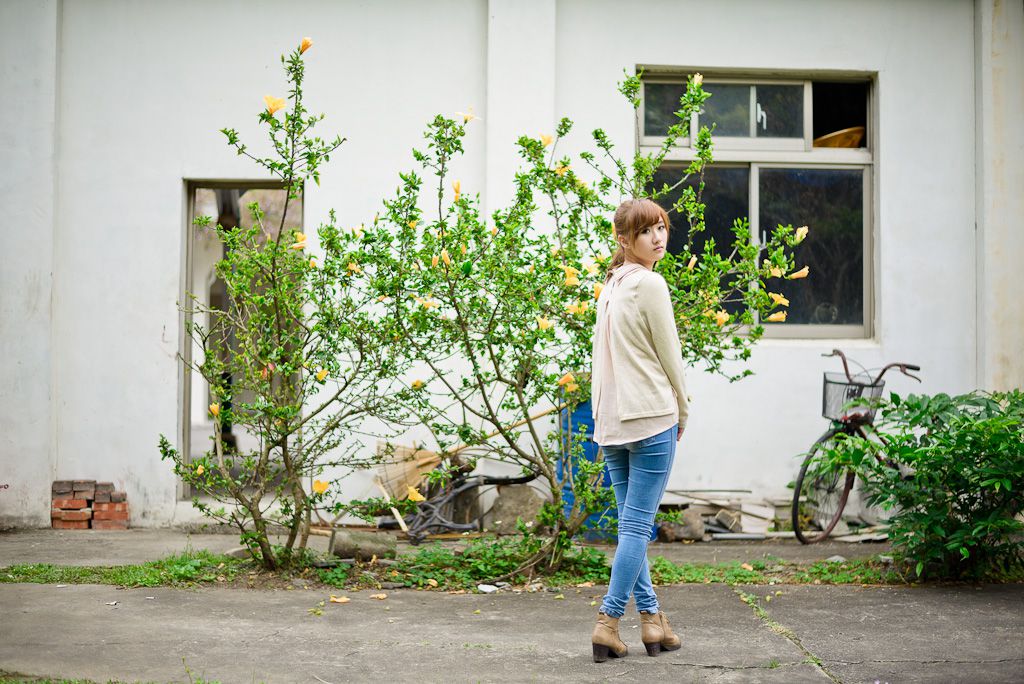 台湾女神李思嫺《士林官邸》甜美外拍-图11