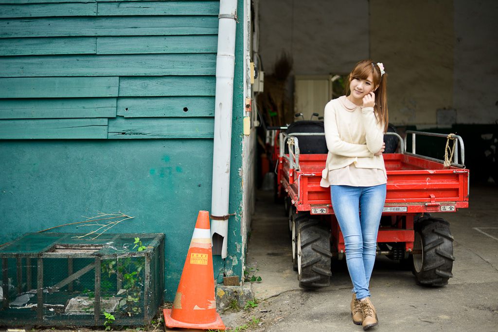 台湾女神李思嫺《士林官邸》甜美外拍-图14