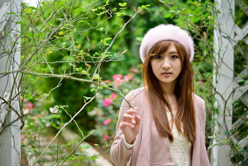 台湾女神李思嫺《士林官邸》甜美外拍-图16