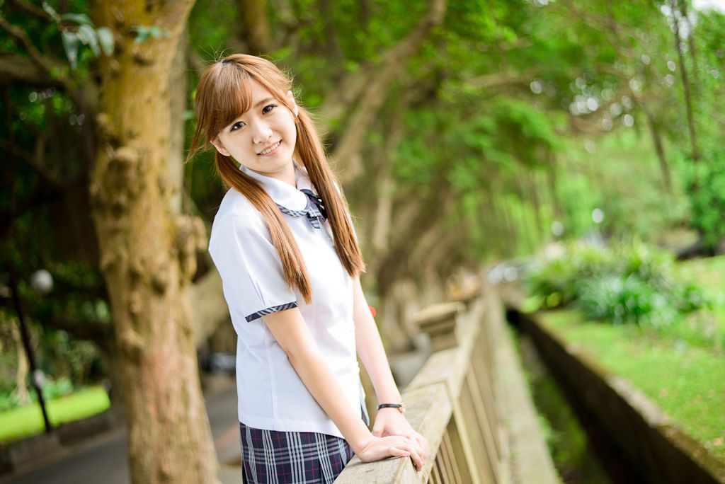 台湾女神李思嫺《士林官邸》甜美外拍-图36