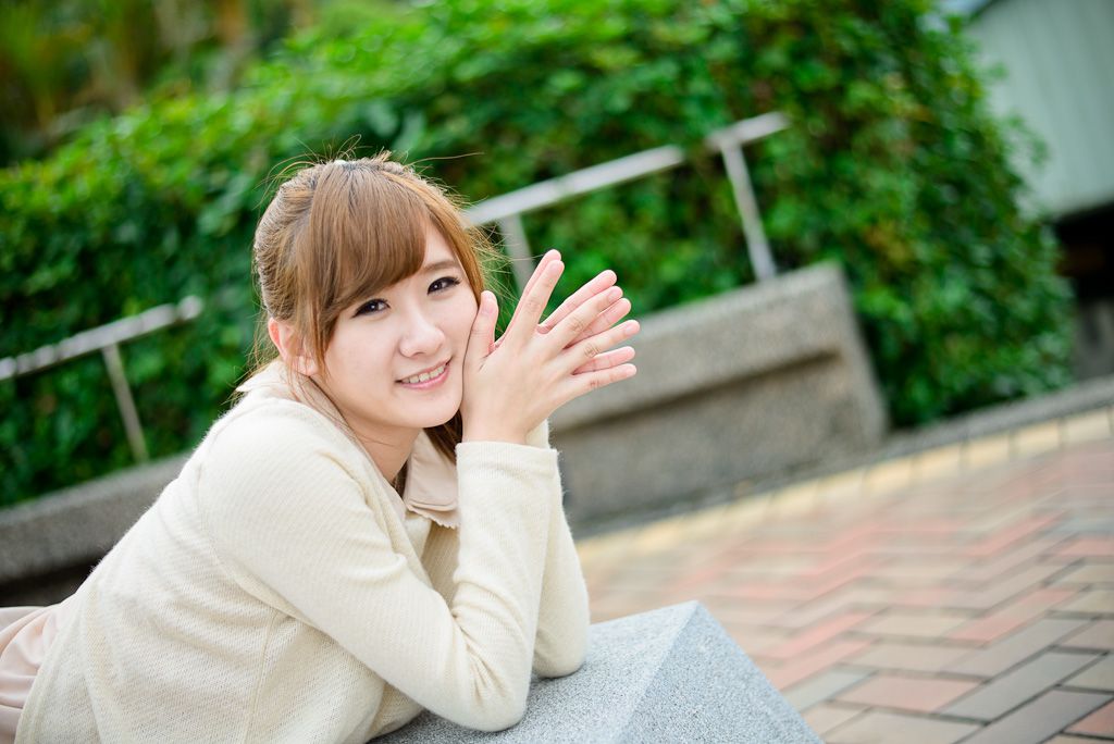 台湾女神李思嫺《士林官邸》甜美外拍-图5