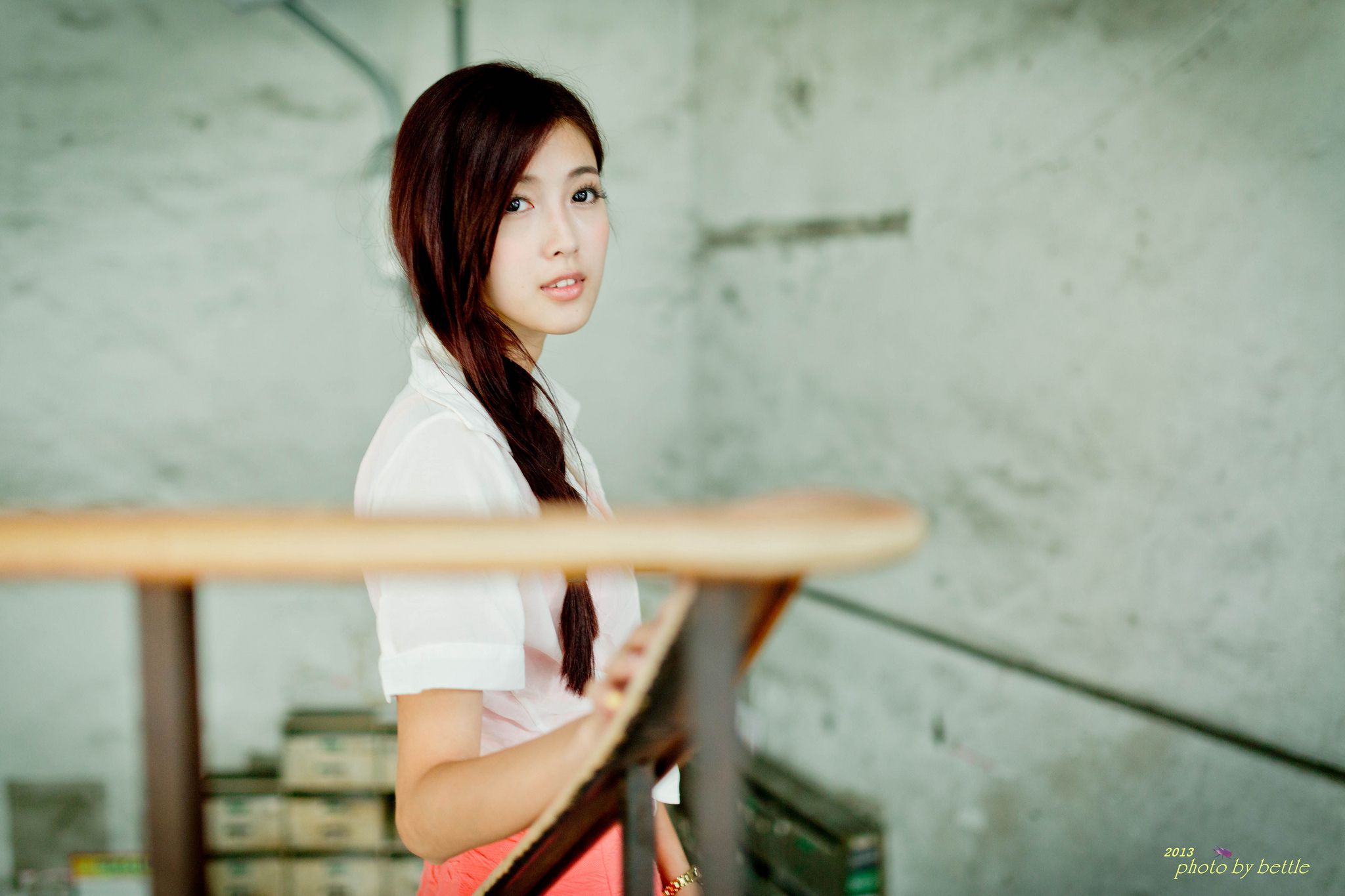 廖挺伶/Kila晶晶《街拍粉嫩连衣裙系列》-图104