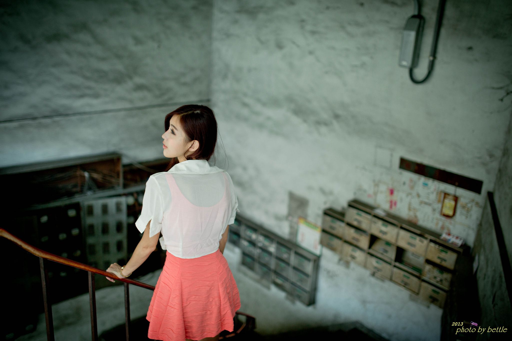 廖挺伶/Kila晶晶《街拍粉嫩连衣裙系列》-图106