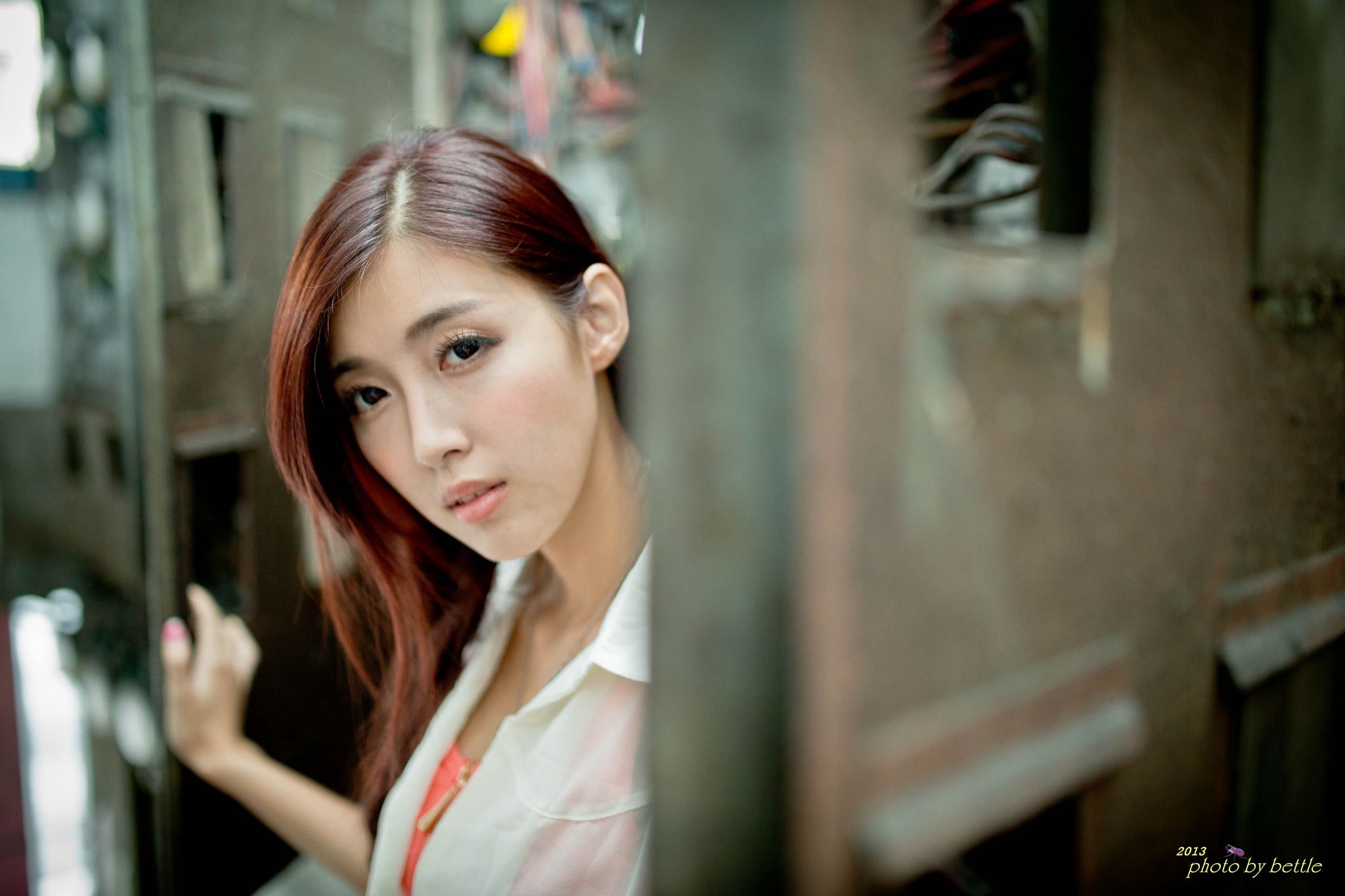 廖挺伶/Kila晶晶《街拍粉嫩连衣裙系列》-图16