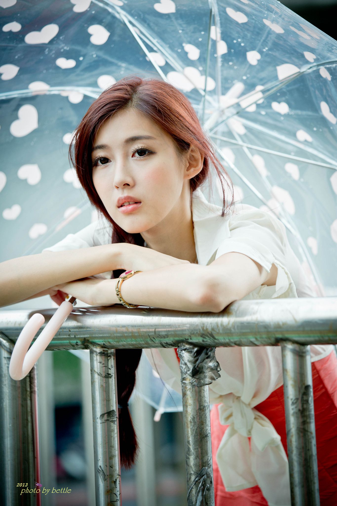 廖挺伶/Kila晶晶《街拍粉嫩连衣裙系列》-图20