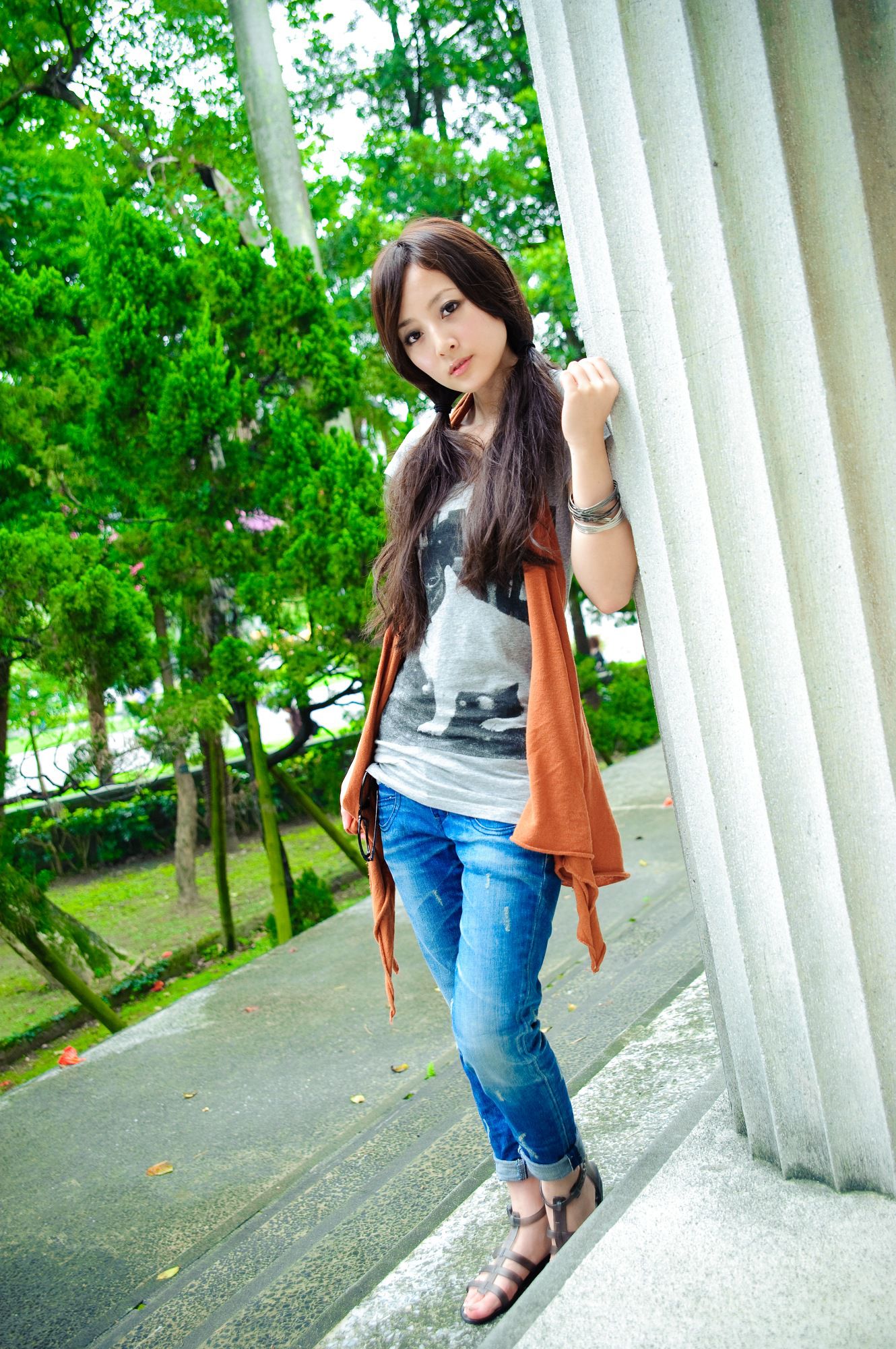 果子MM/张凯洁《台大外拍》 第9部-图0