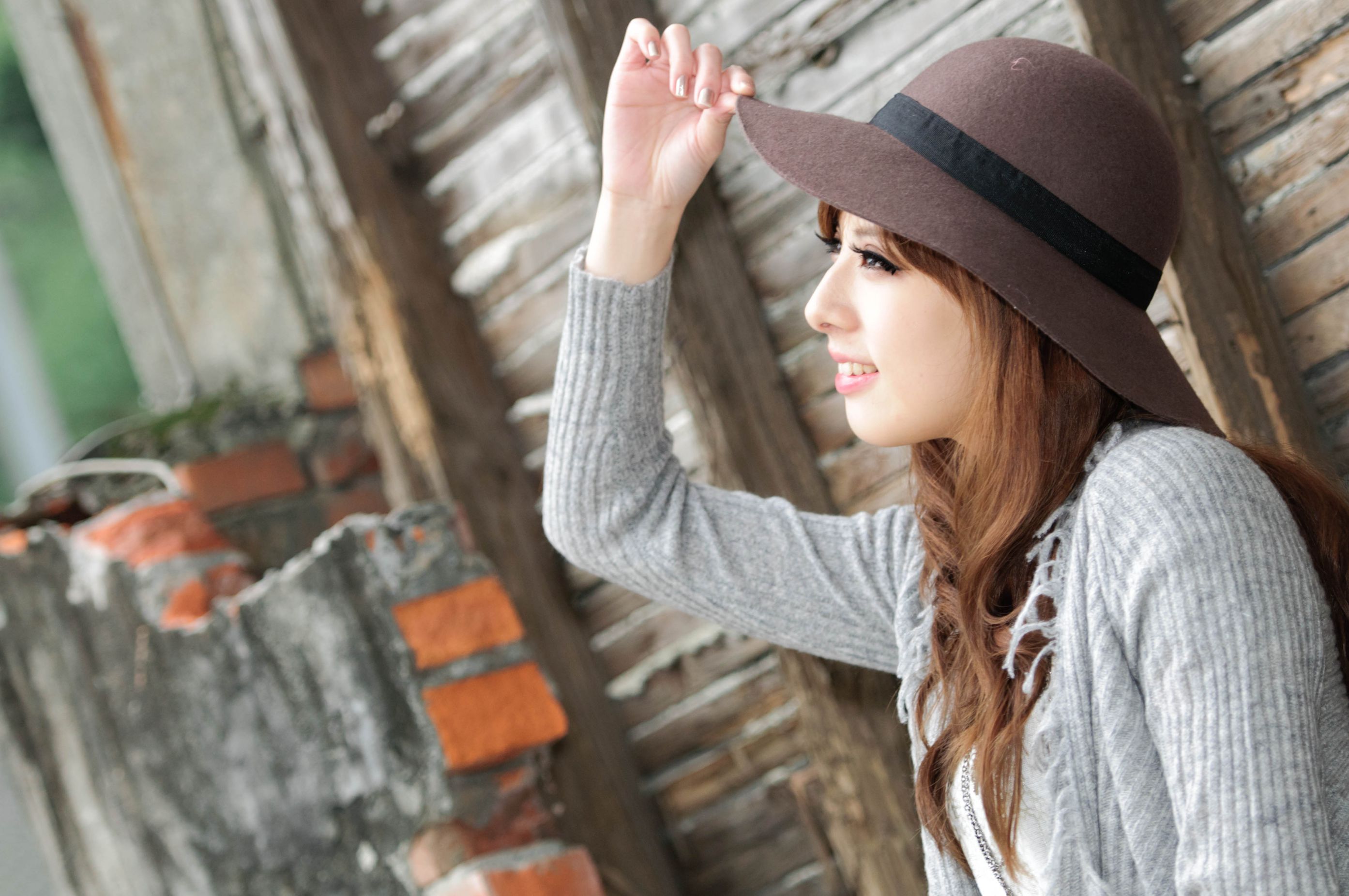 台湾美女模特小米Kate su清新街拍图片-图26