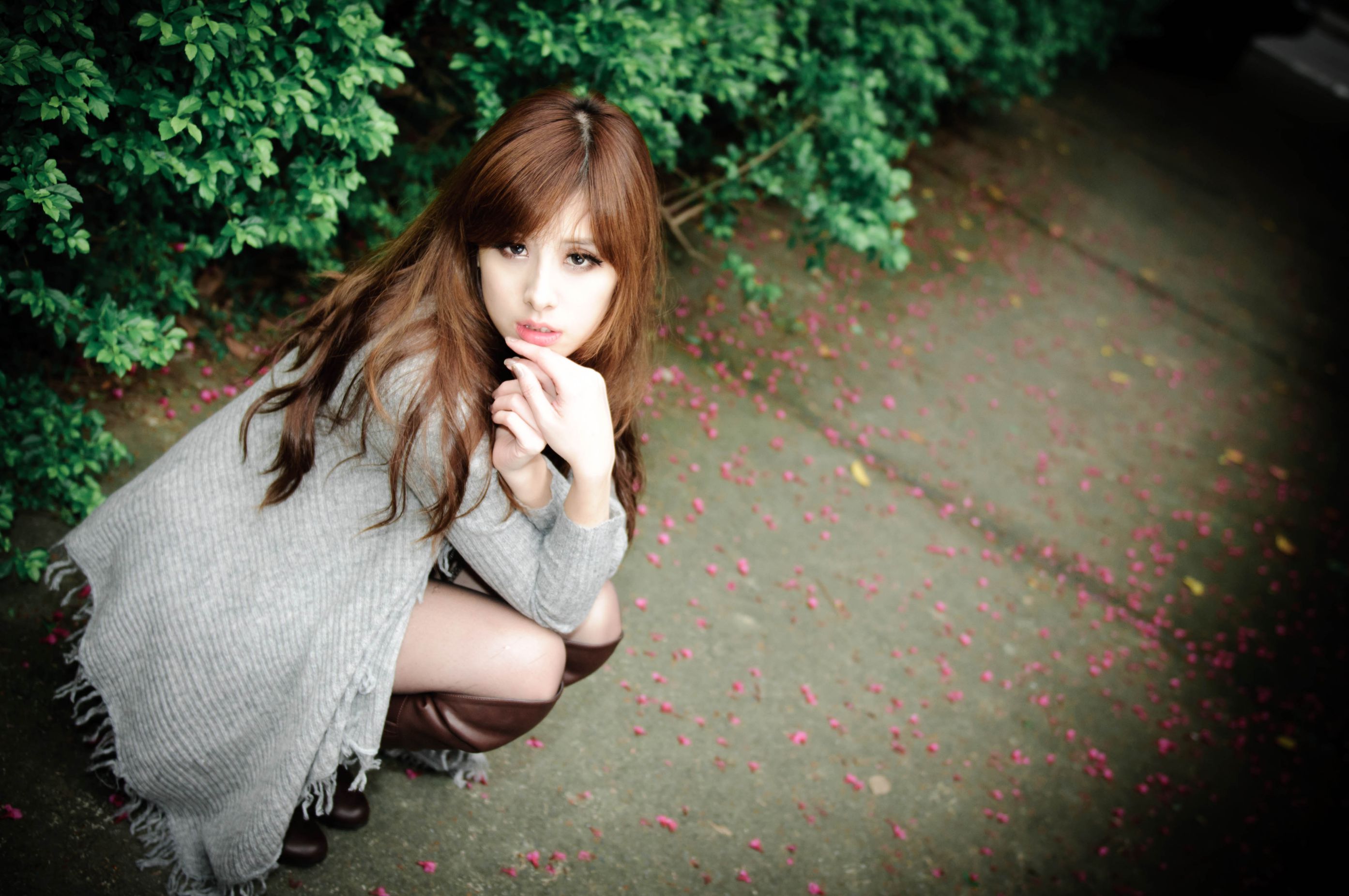 台湾美女模特小米Kate su清新街拍图片-图29