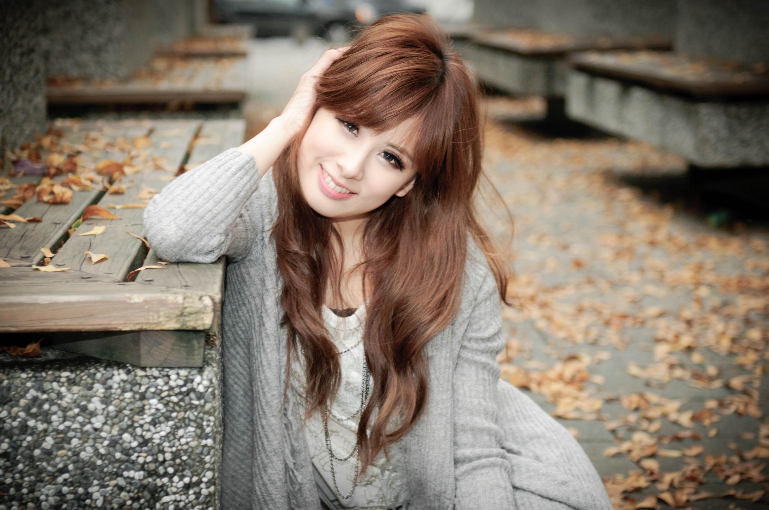 台湾美女模特小米Kate su清新街拍图片-图37