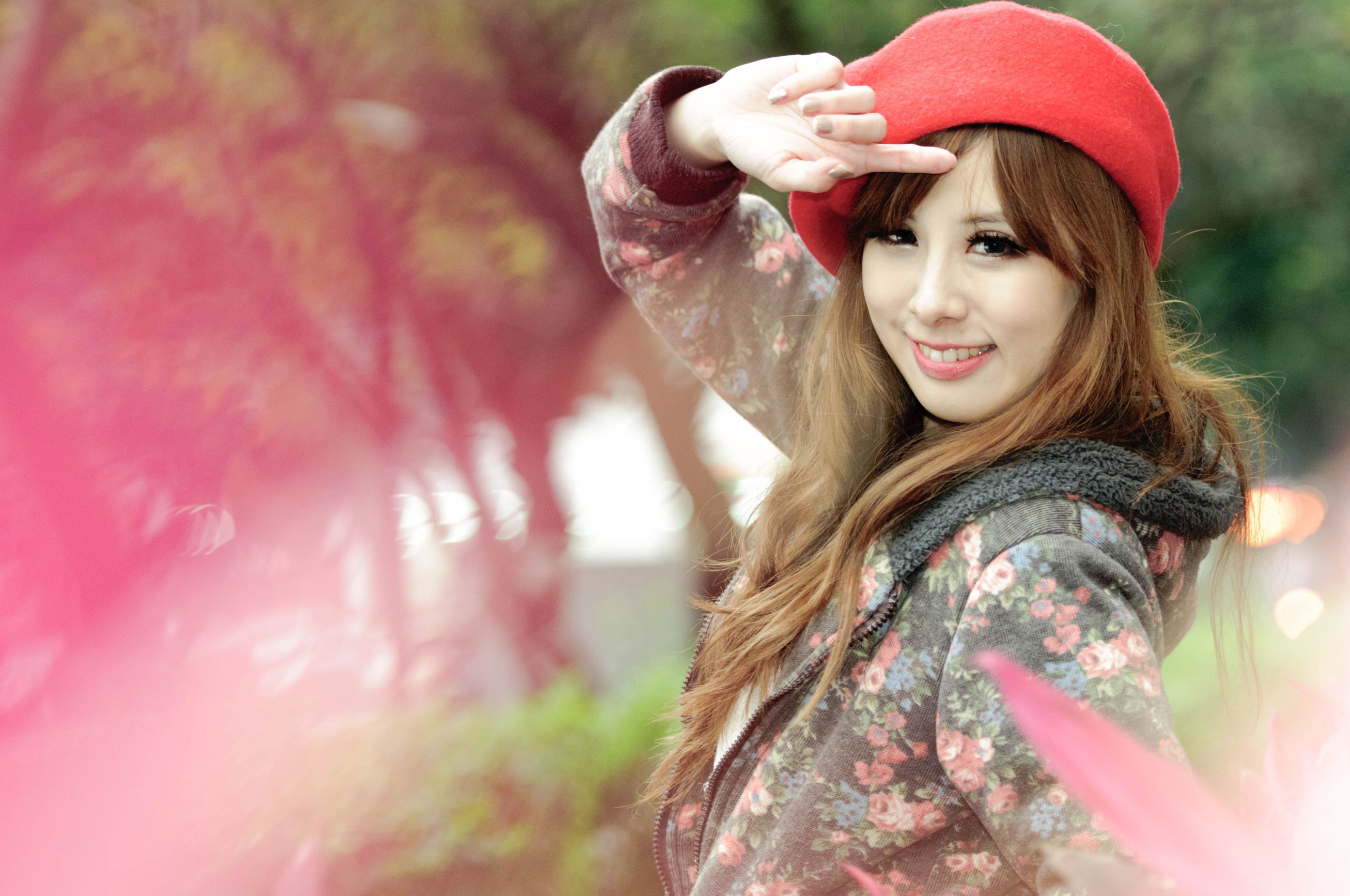 台湾美女模特小米Kate su清新街拍图片-图51