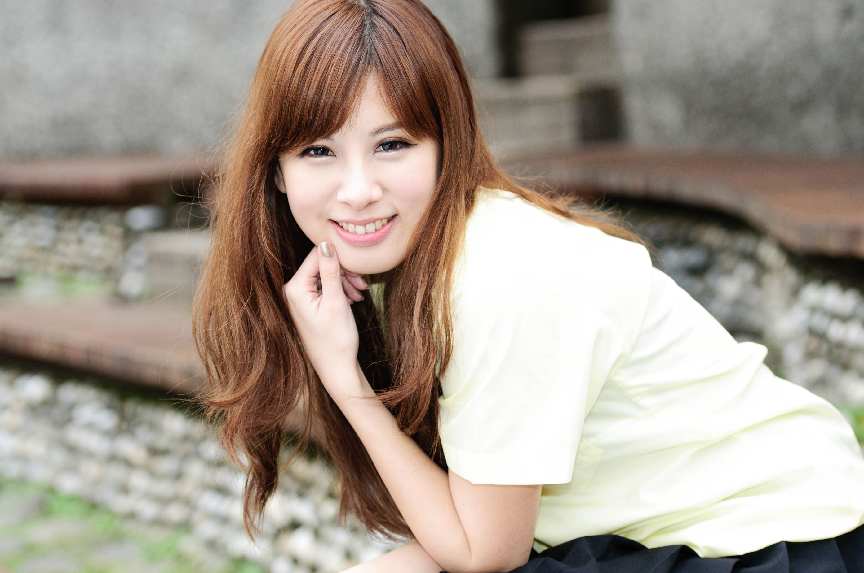 台湾美女模特小米Kate su清新街拍图片-图63