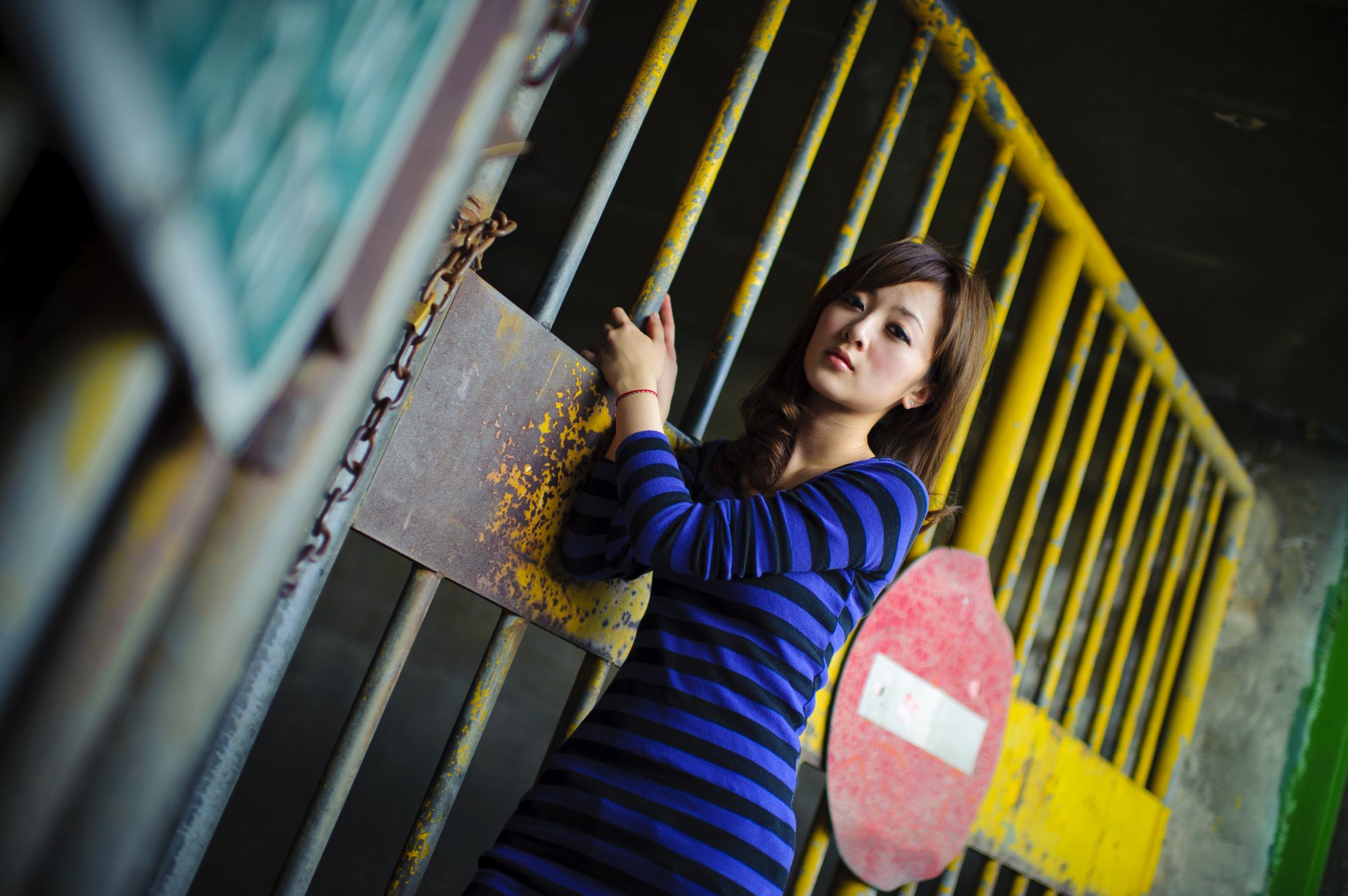 台湾果子MM《萬華果菜市場街拍》-图26