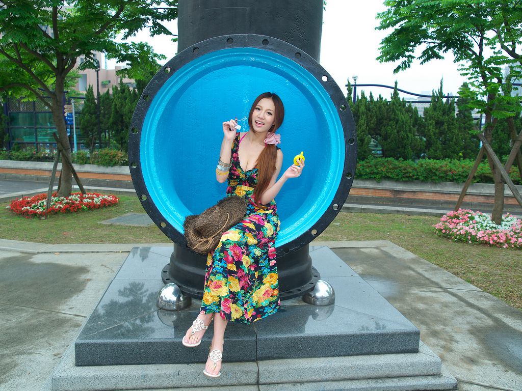 台湾正妹林采缇《小清新街拍系列》-图9