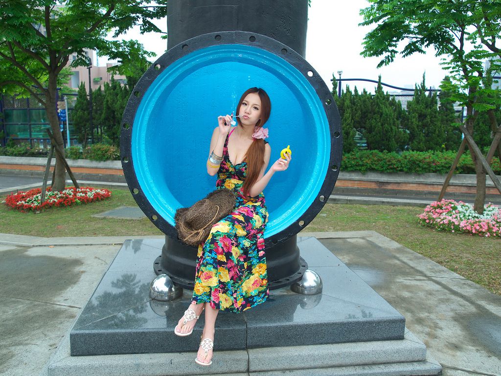 台湾正妹林采缇《小清新街拍系列》-图10