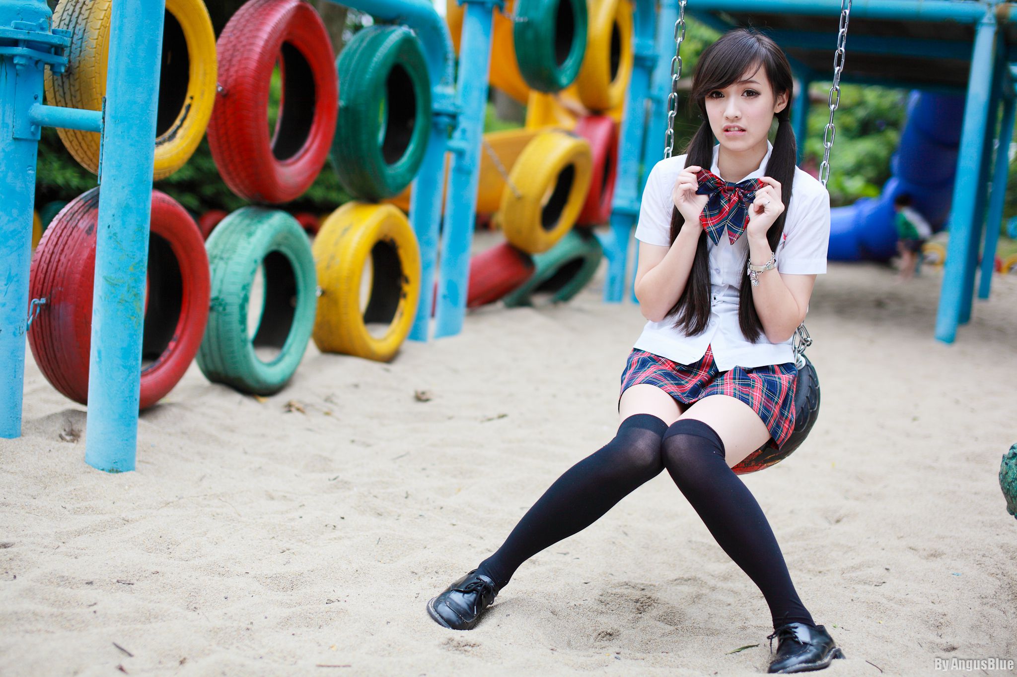 台湾正妹林采缇《小清新街拍系列》-图39