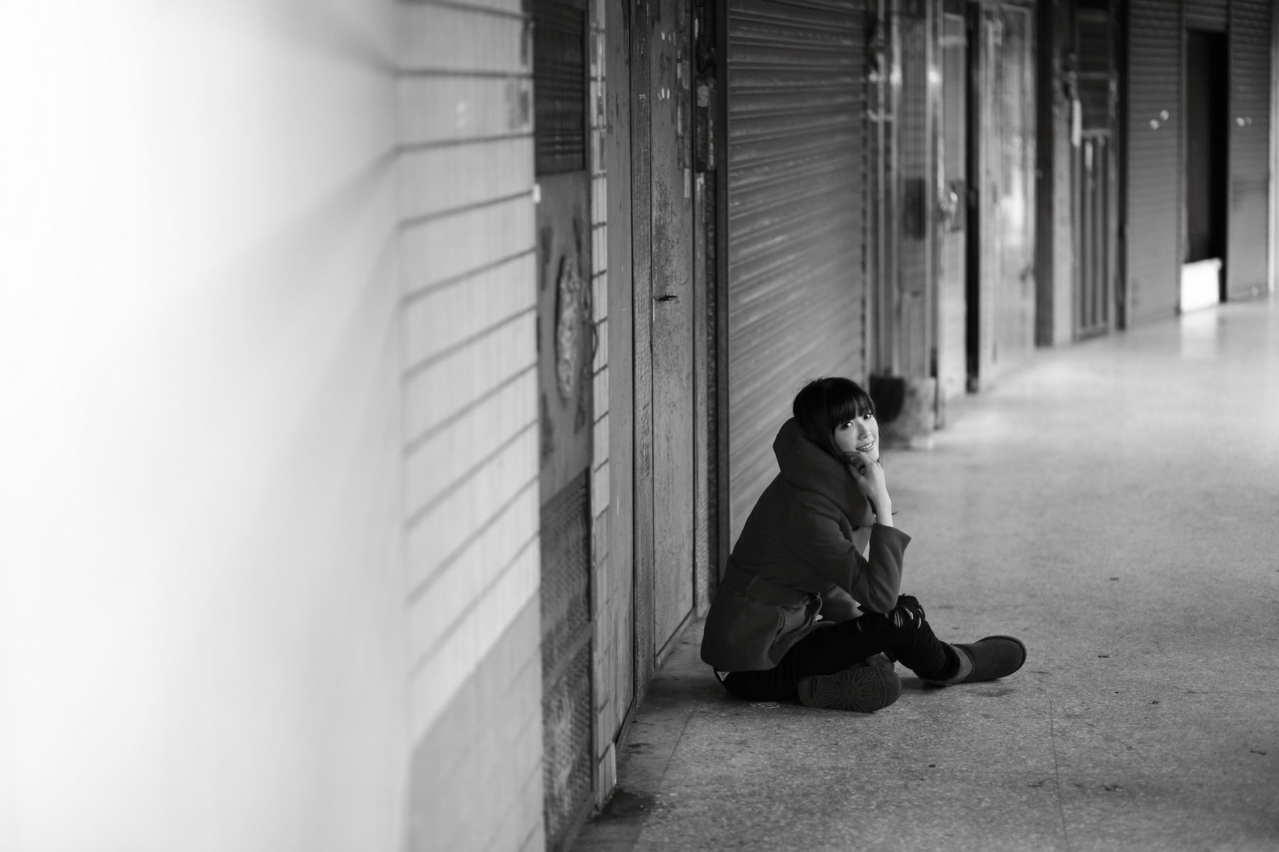 台湾模特Kila晶晶/金允乔《4组街拍系列图片》合集-图24