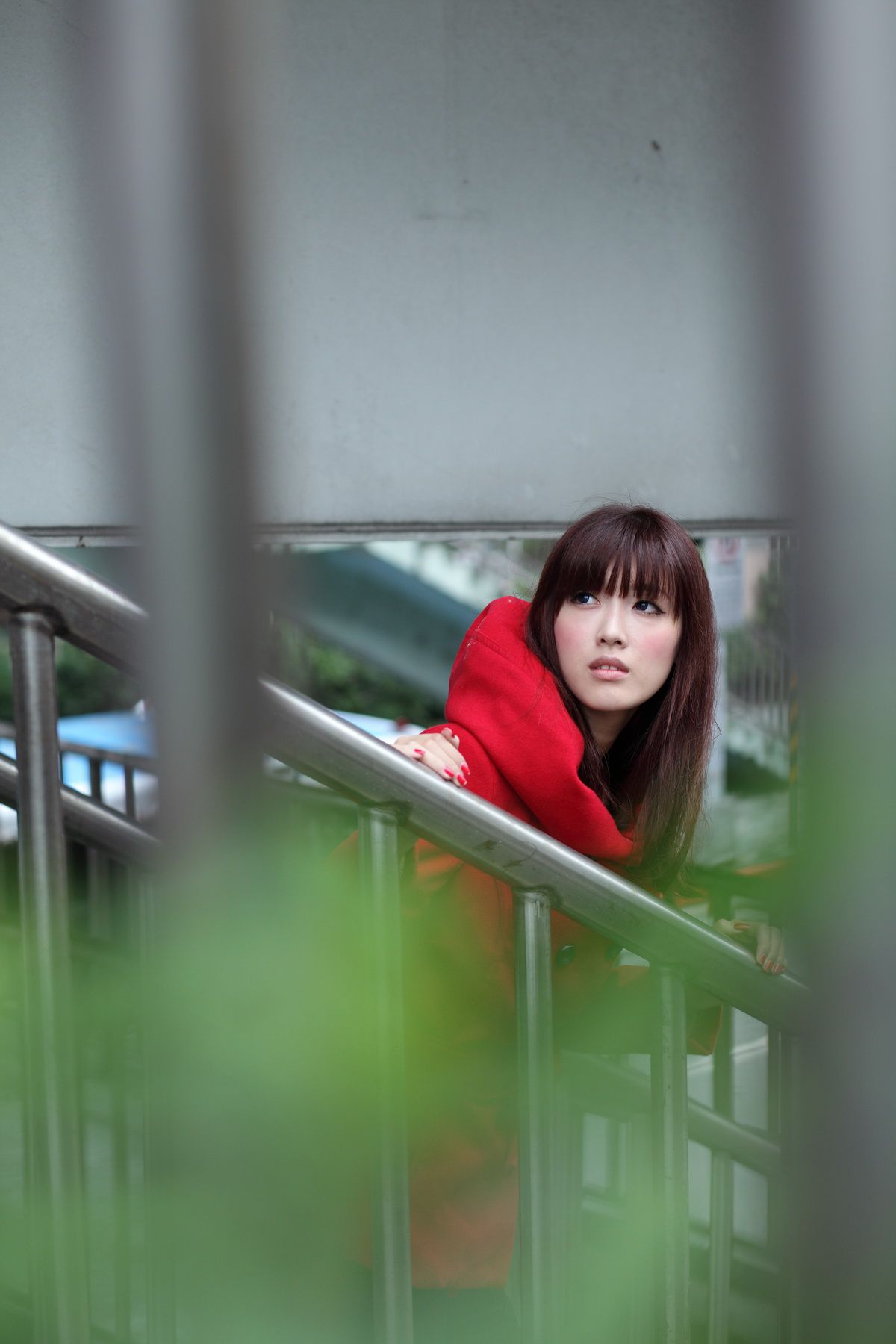 台湾模特Kila晶晶/金允乔《4组街拍系列图片》合集-图26