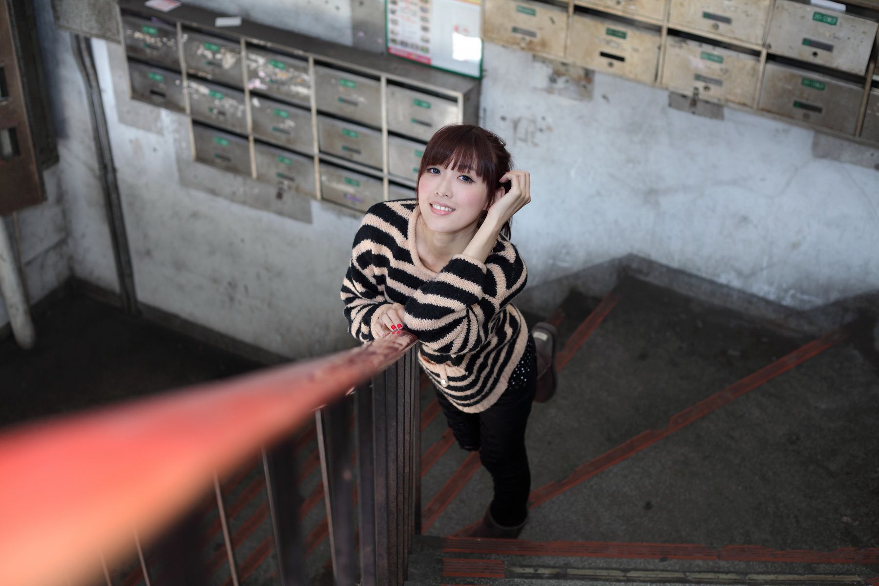 台湾模特Kila晶晶/金允乔《4组街拍系列图片》合集-图67