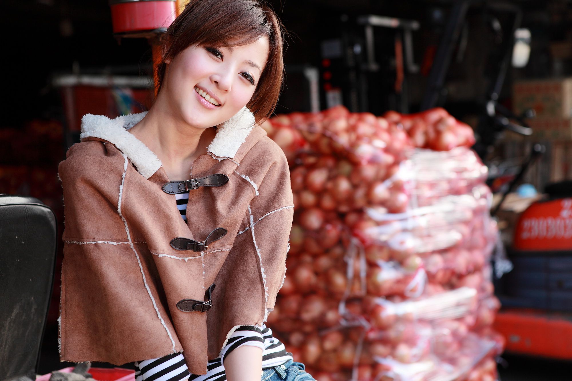 台湾正妹果子MM《環南果菜市場外拍》-图34