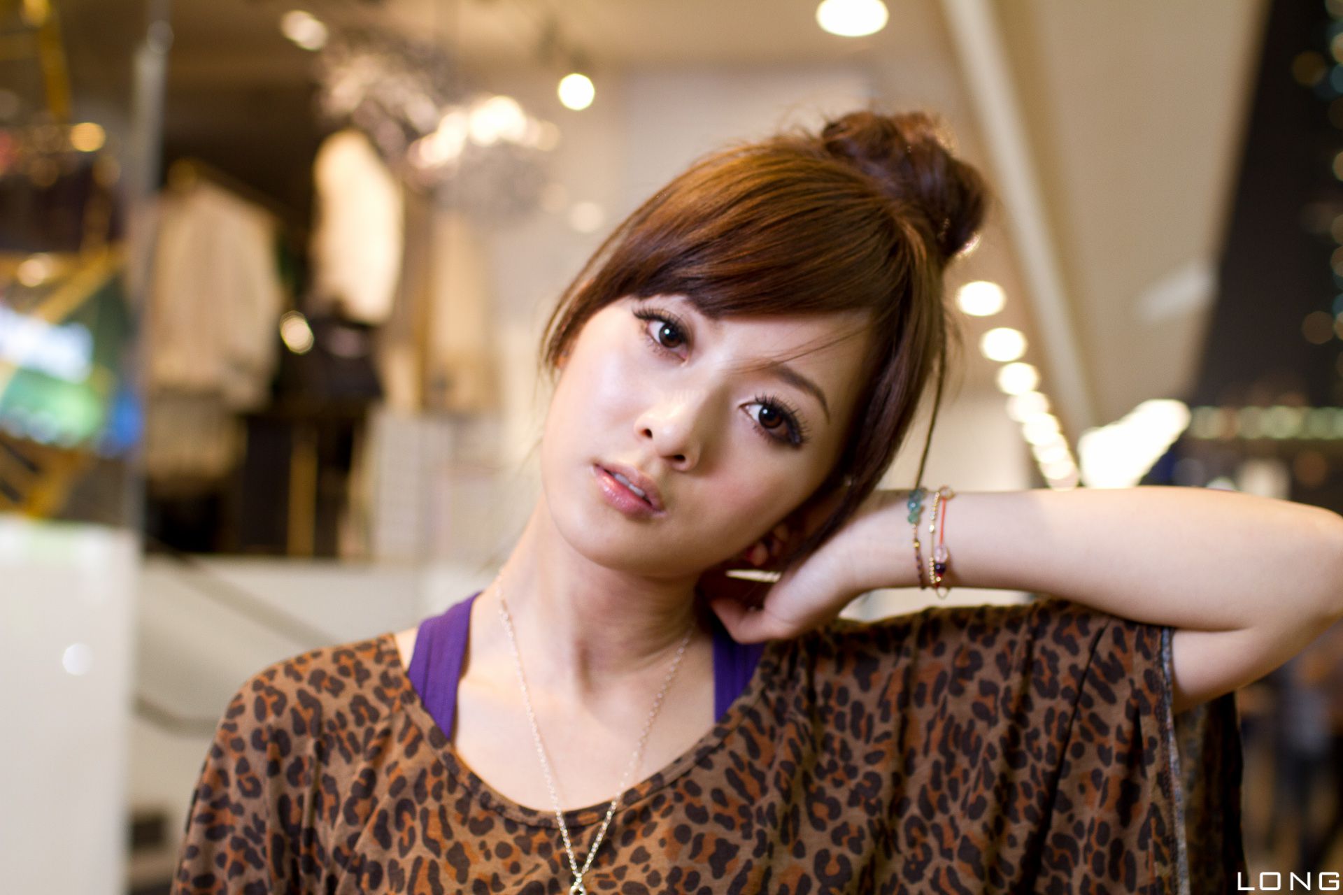 台湾果子MM《港澳之旅》夜市街拍系列-图26