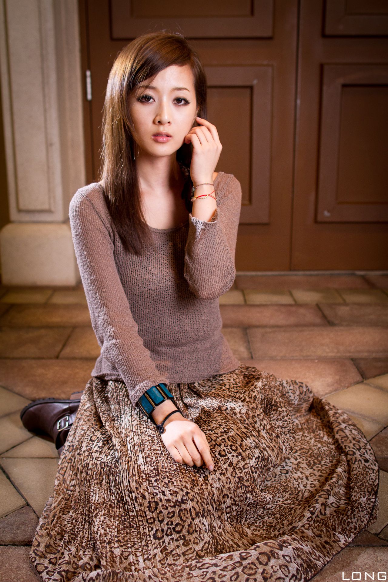 张允霏/果子MM《港澳之旅》长裙夜拍-图68