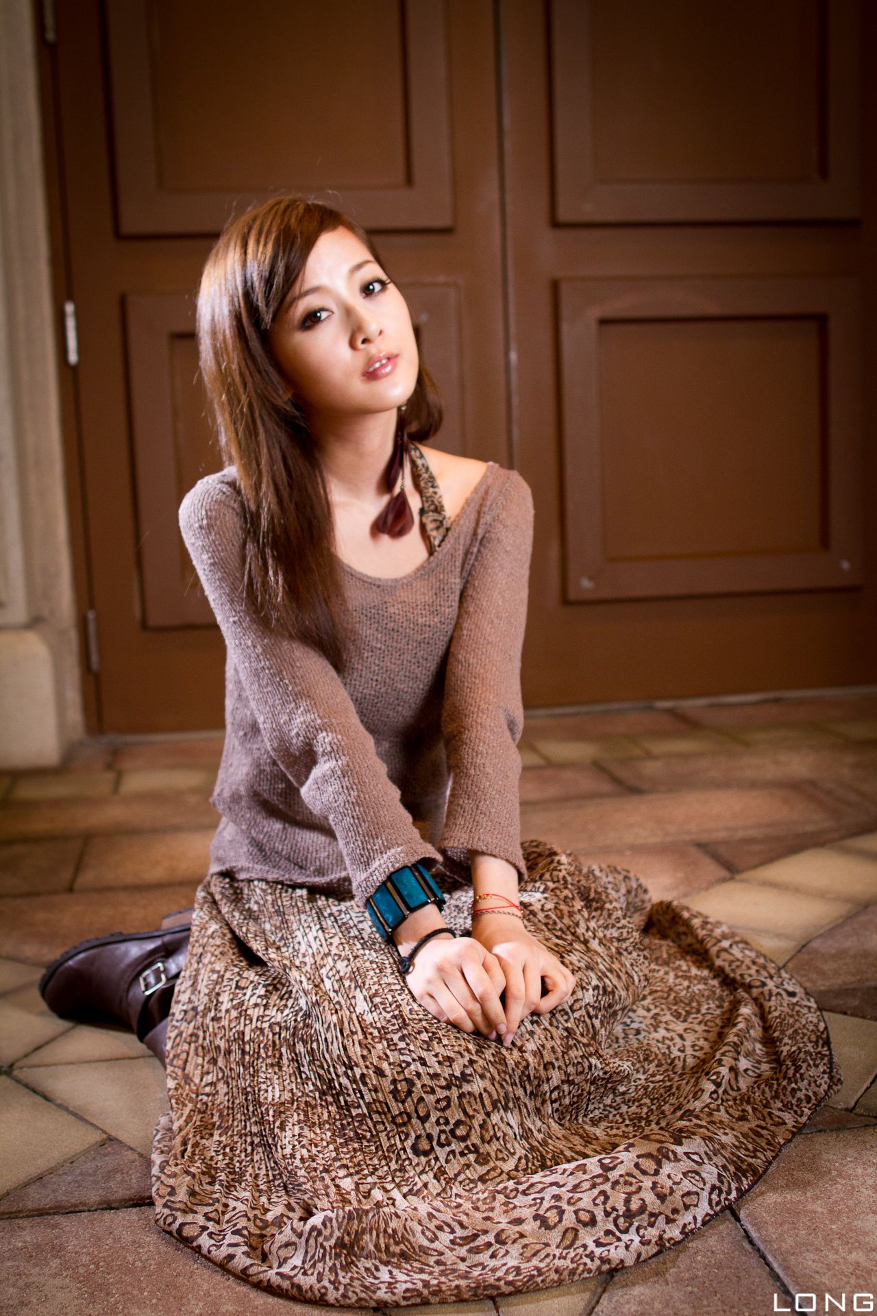 张允霏/果子MM《港澳之旅》长裙夜拍-图71