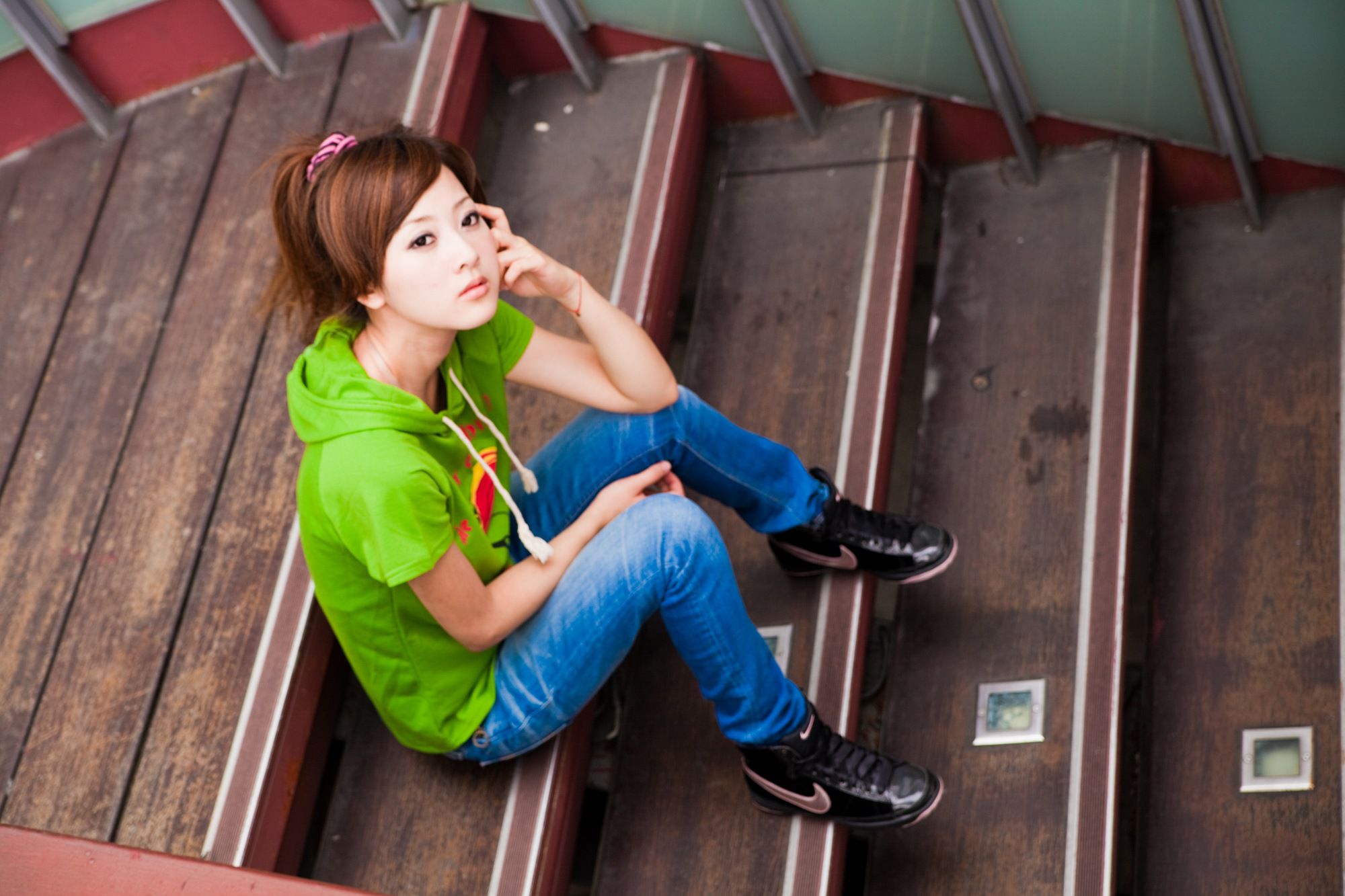 果子MM(张凯洁)《西門町+植物園+中正紀念堂》外拍-图10