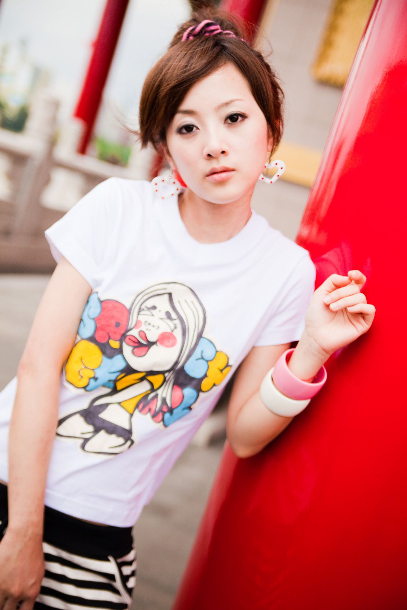 果子MM(张凯洁)《西門町+植物園+中正紀念堂》外拍-图84