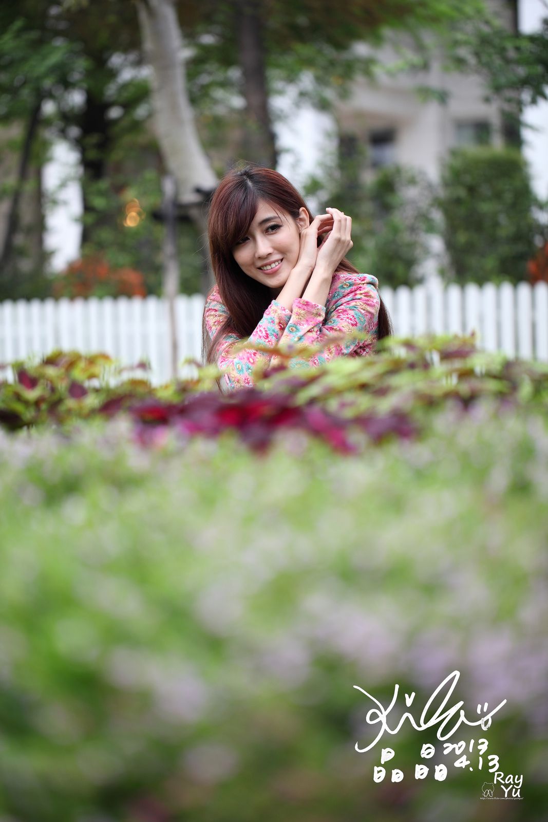 台湾美女廖挺伶/Kila晶晶《花色超短裙街拍》-图33