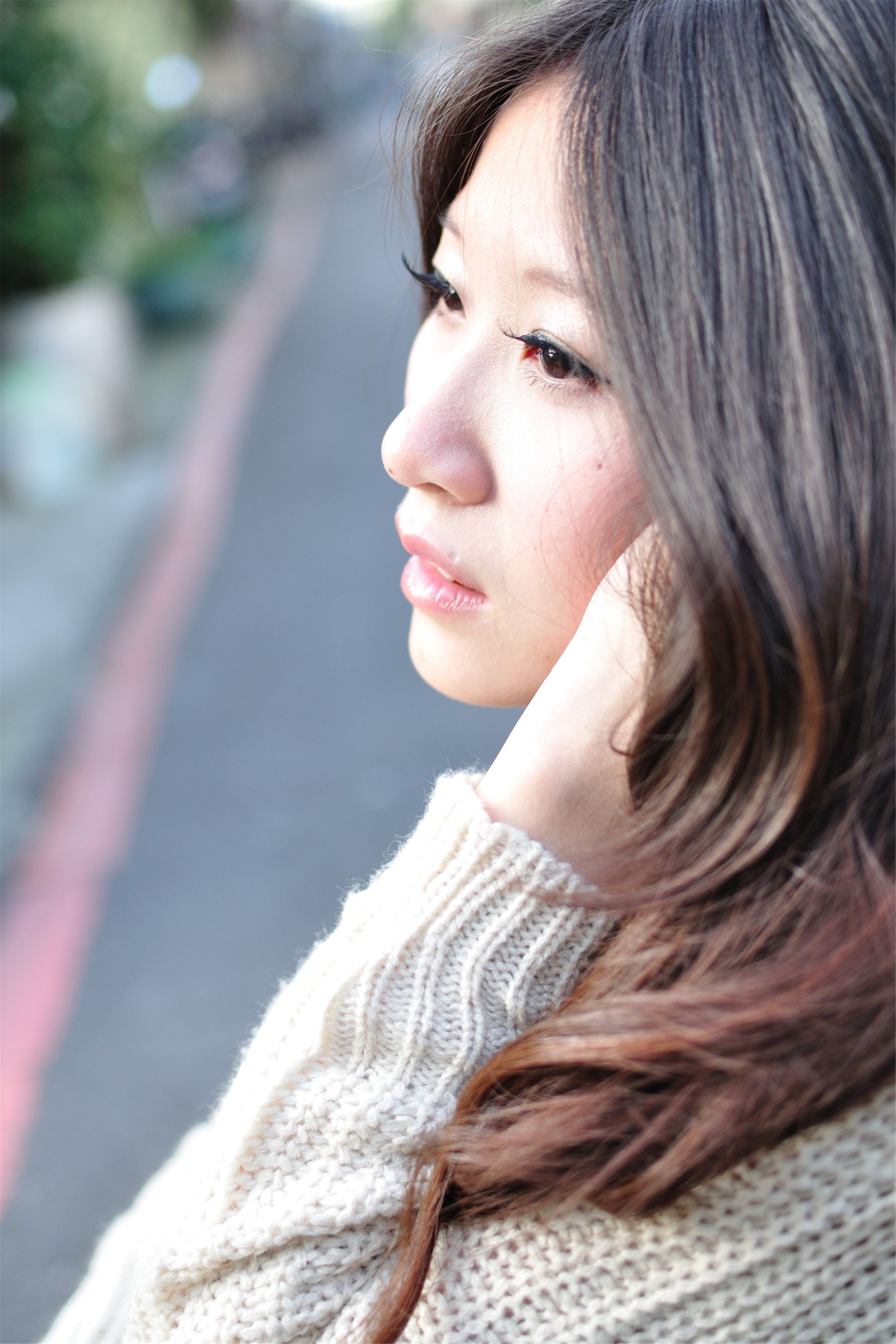 台湾美女模特Pink《永春街外拍》-图7