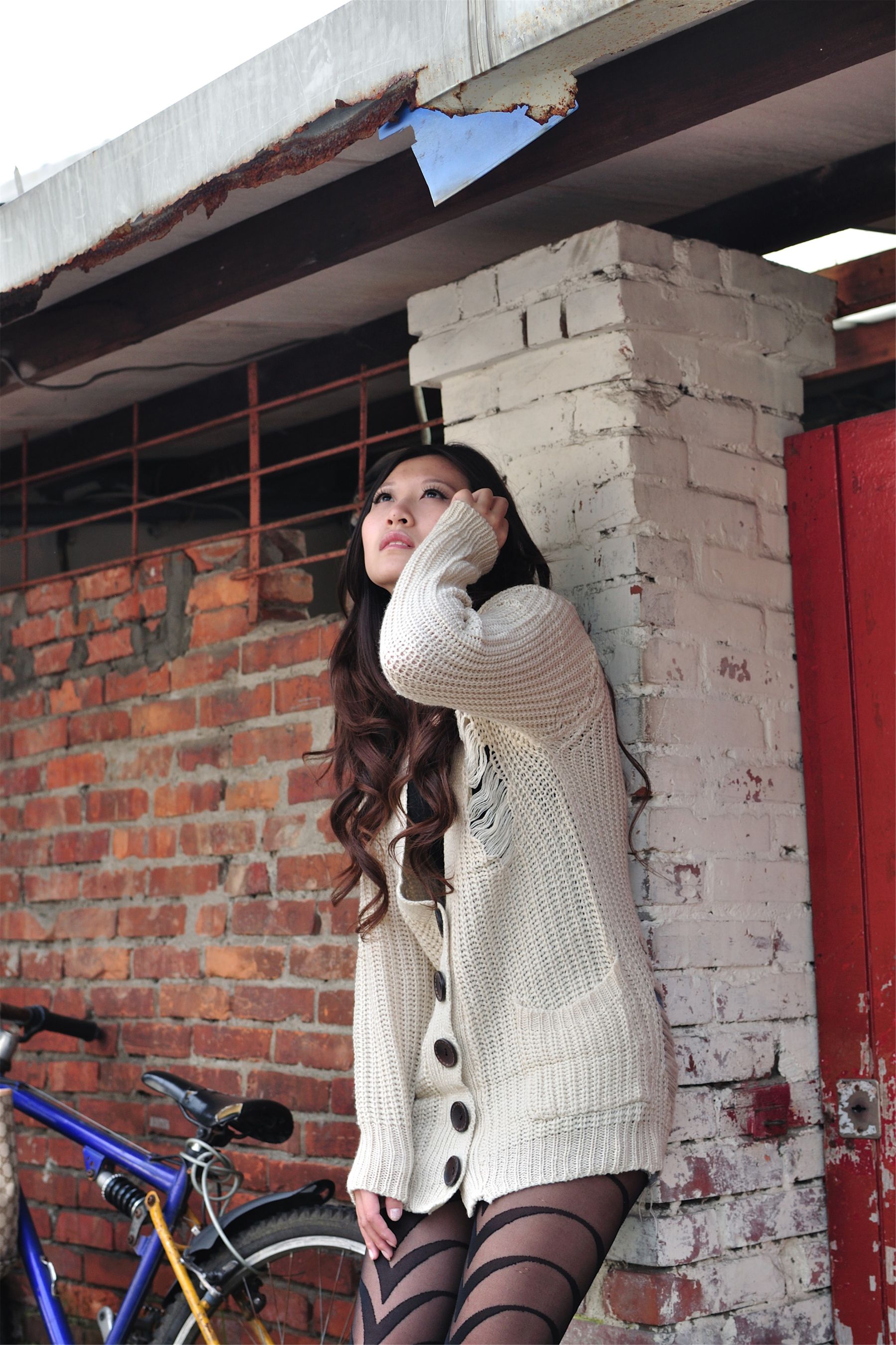 台湾美女模特Pink《永春街外拍》-图8