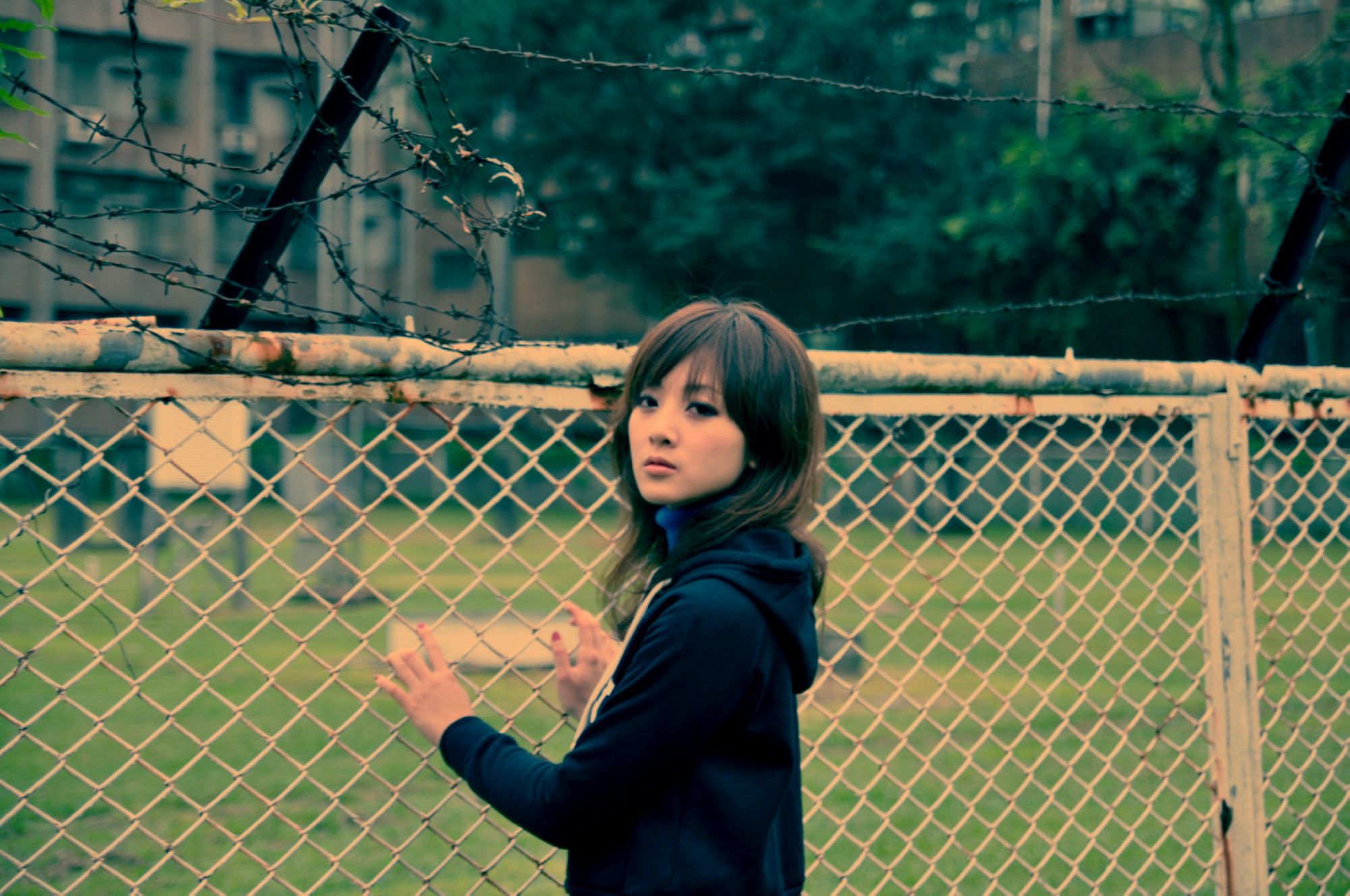 张允霏/果子MM《台大外拍》第5部-图1