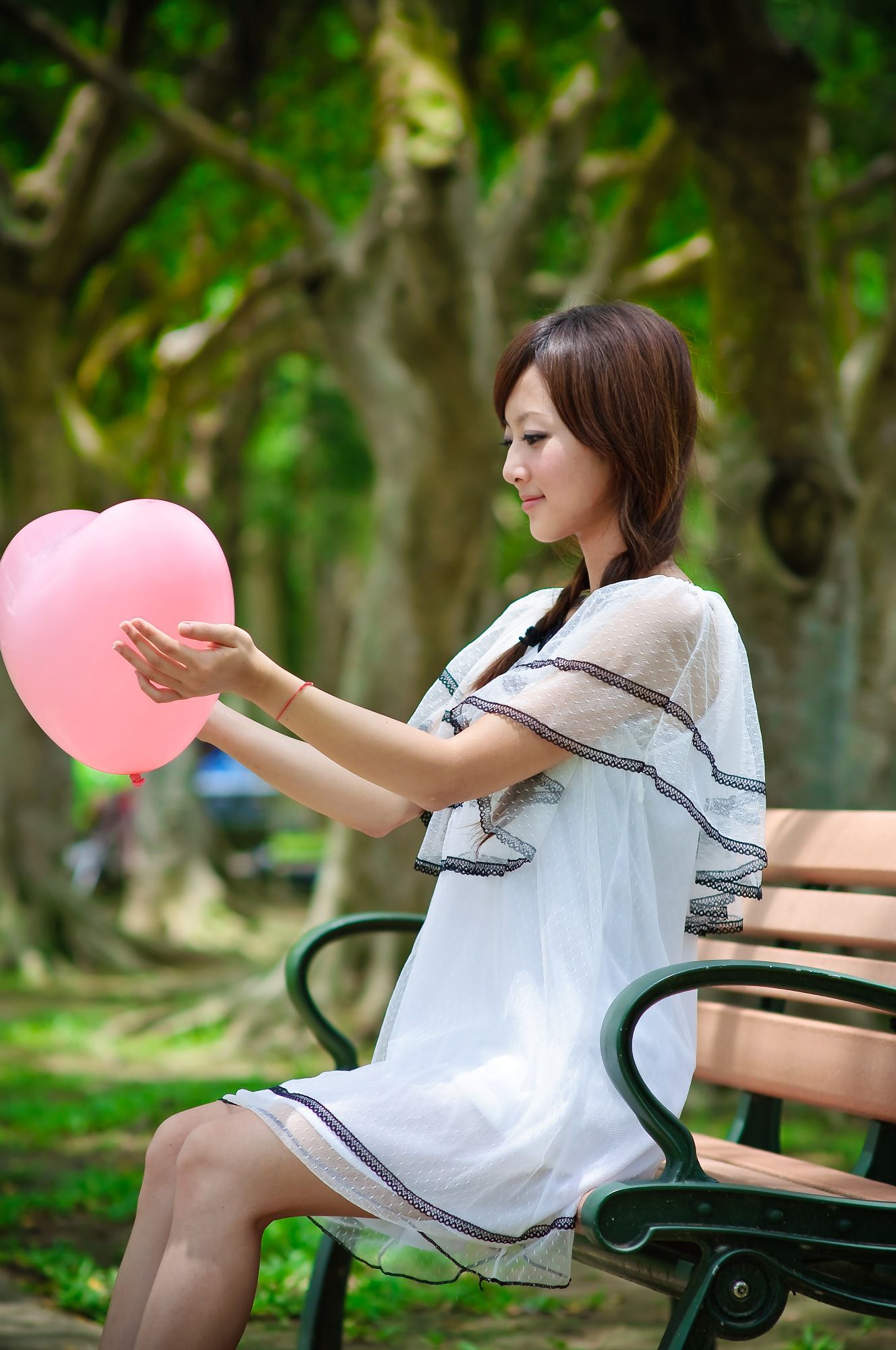 果子MM/张凯洁《大湖公園外拍》-图21