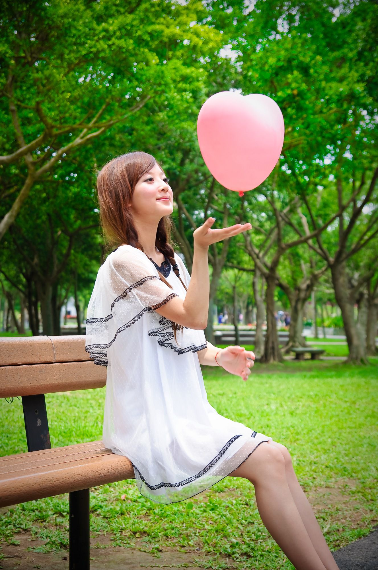 果子MM/张凯洁《大湖公園外拍》-图32