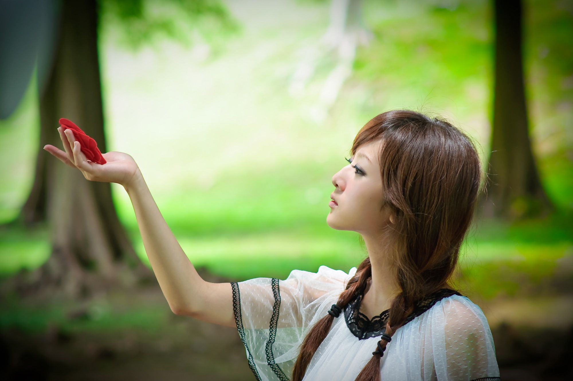 果子MM/张凯洁《大湖公園外拍》-图45