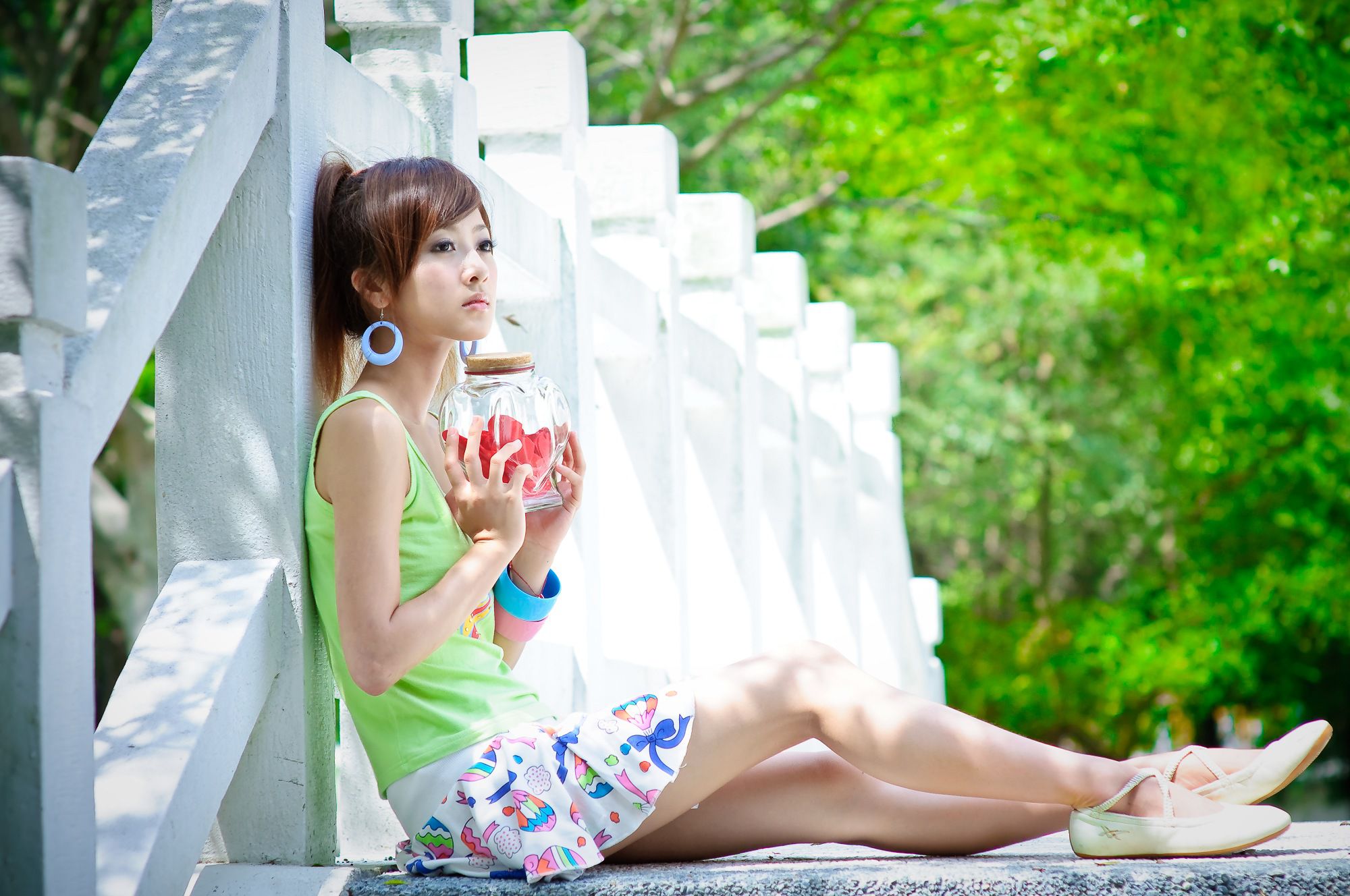 果子MM/张凯洁《大湖公園外拍》-图4